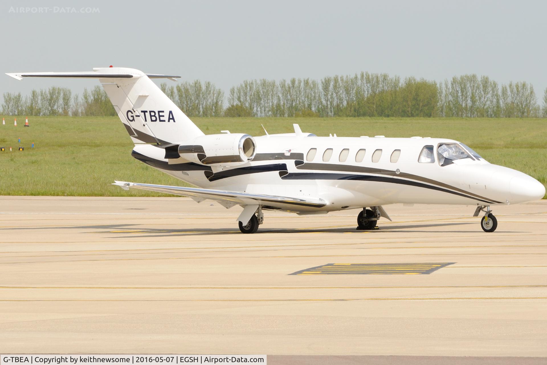 G-TBEA, 2003 Cessna 525A CitationJet CJ2 C/N 525A-0191, Nice Visitor.