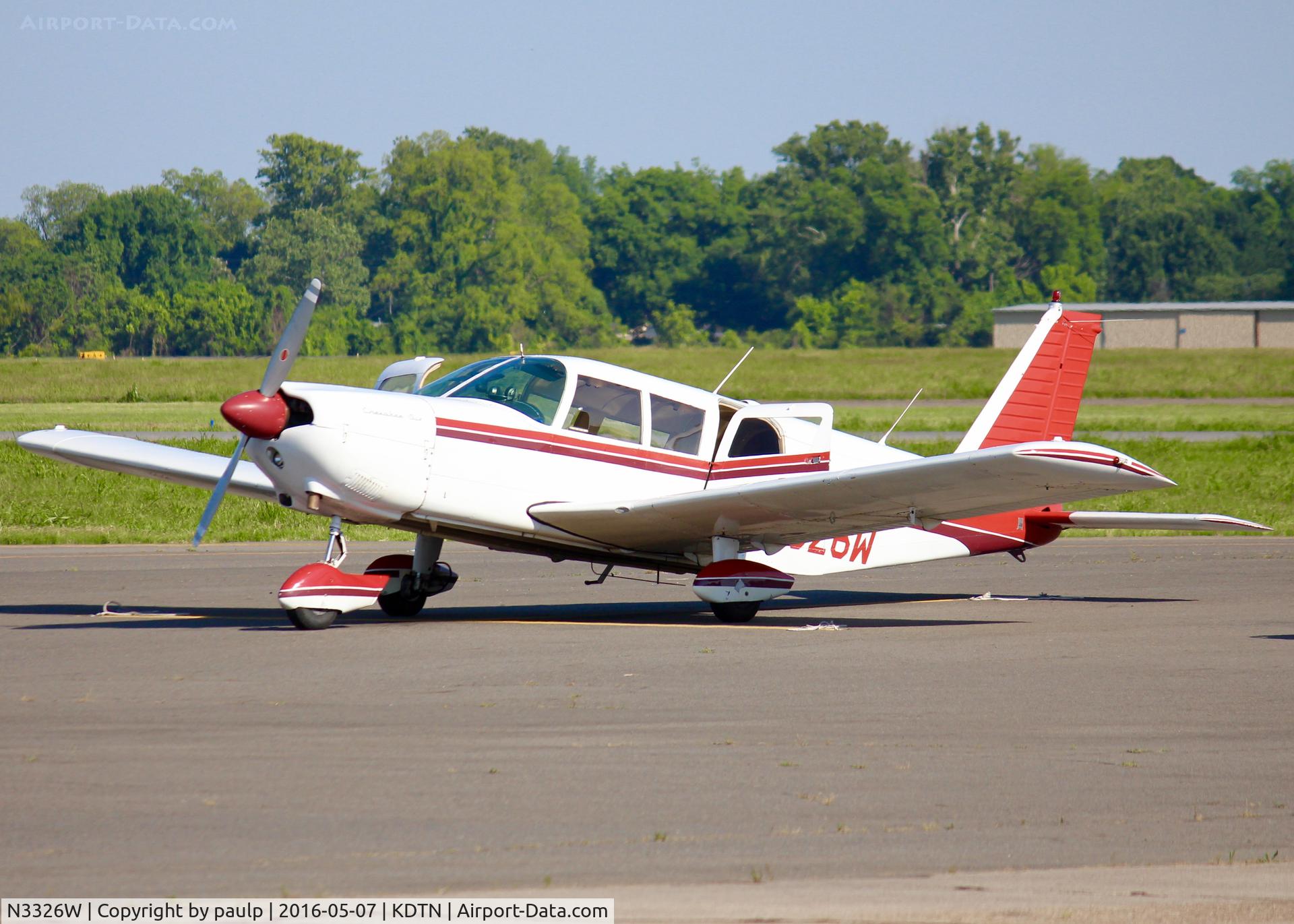 N3326W, 1965 Piper PA-32-260 Cherokee Six C/N 32-161, At Downtown Shreveport.