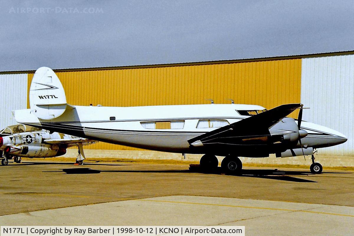 N177L, 1949 Lockheed 18-56 Lodestar C/N 2178, Lockheed 18-56 Lodestar [18-2178] Chino~N 12/10/1998