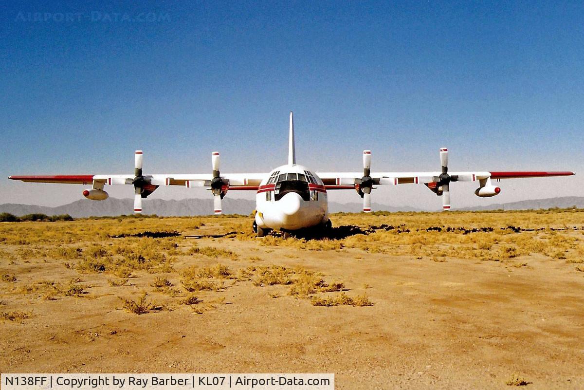 N138FF, 1958 Lockheed C-130A Hercules C/N 182-3227, Lockheed C-130A Hercules [3227] (Aerial Firefighting Services) Chandler-Memorial Airfield~N 17/10/1998