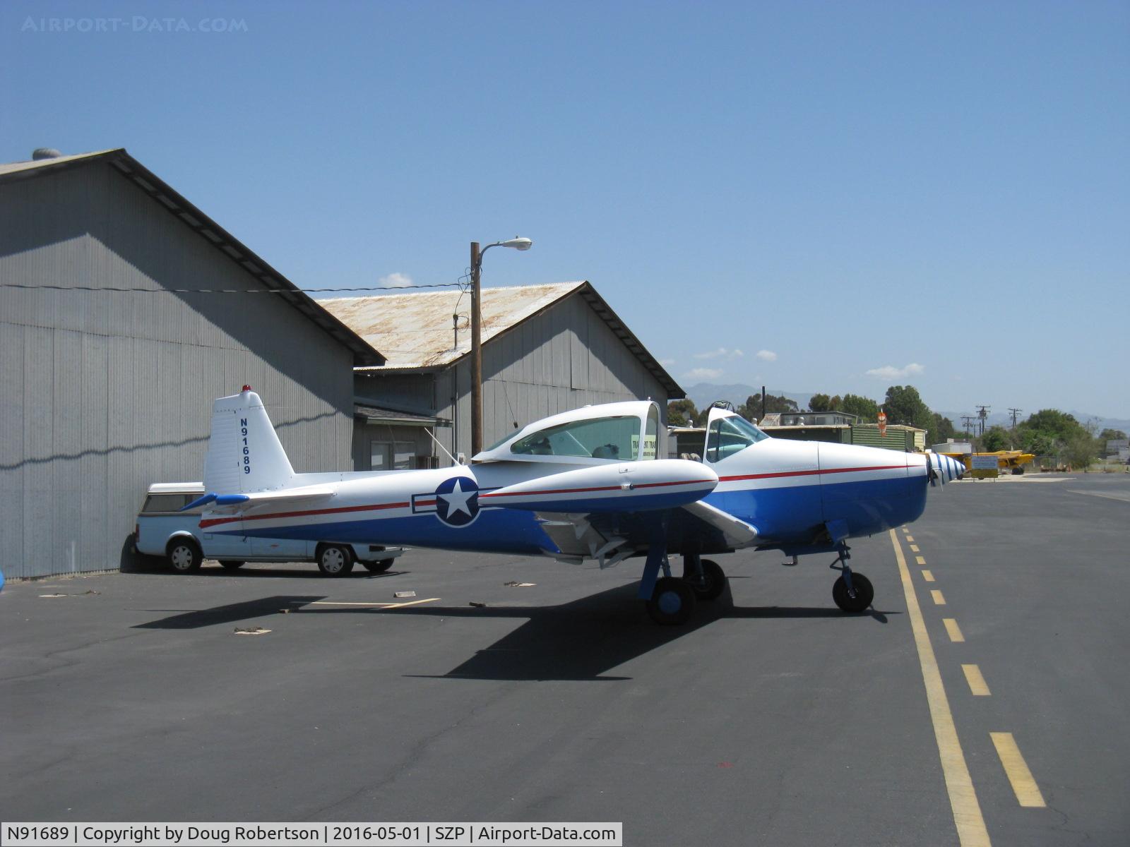 N91689, 1946 North American Navion (NA-145) C/N NAV-4-431, 1946 North American NAVION, Continental E225 Upgrade, awaiting Young Eagles flight