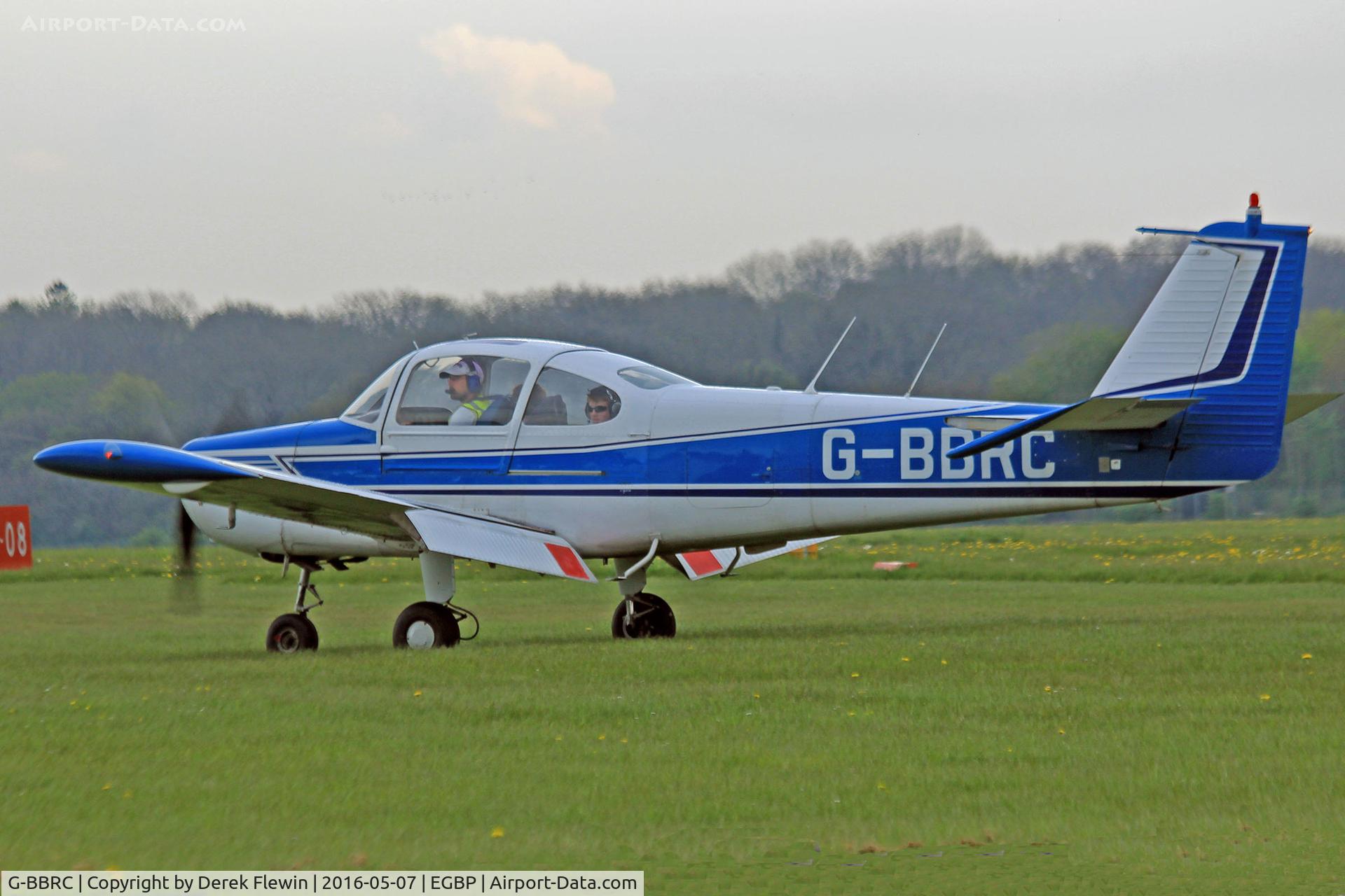 G-BBRC, 1973 Fuji FA-200-180 Aero Subaru C/N 235, Aztec, Blackbushe based, seen parked up.