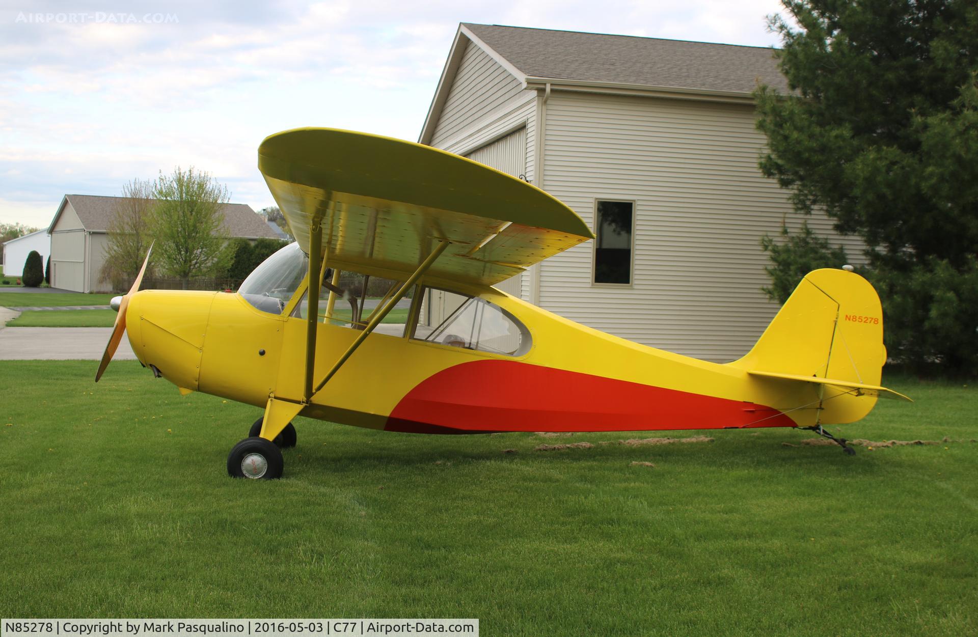 N85278, 1946 Aeronca 7AC Champion C/N 7AC-4016, Aeronca 7AC