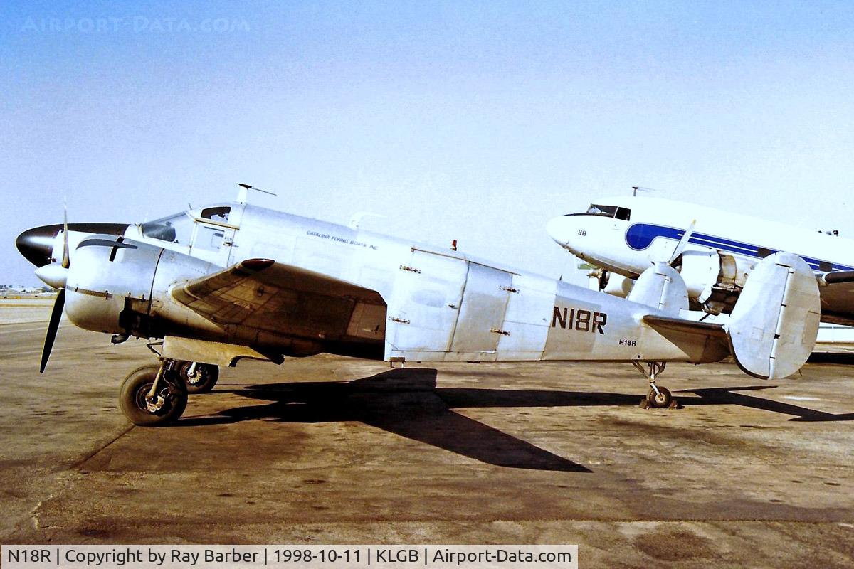 N18R, 1957 Beech E18S C/N BA-312, Beech E18S [BA-312] (Catalina Flying Boats) Long Beach~N 11/10/1998