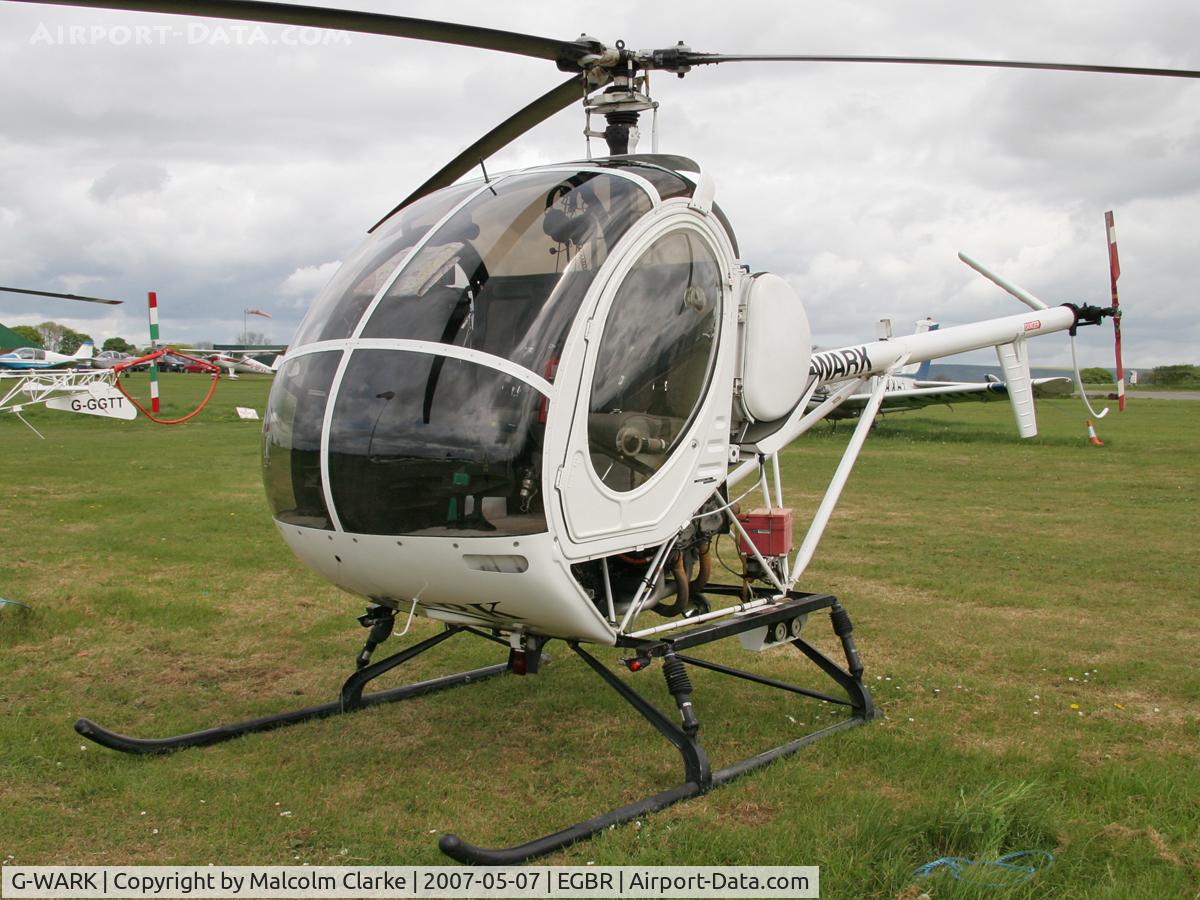 G-WARK, 1989 Schweizer 269C C/N S-1354, Schweizer 300C (269C) at Bagby Airfield's May Fly-In in 2007.