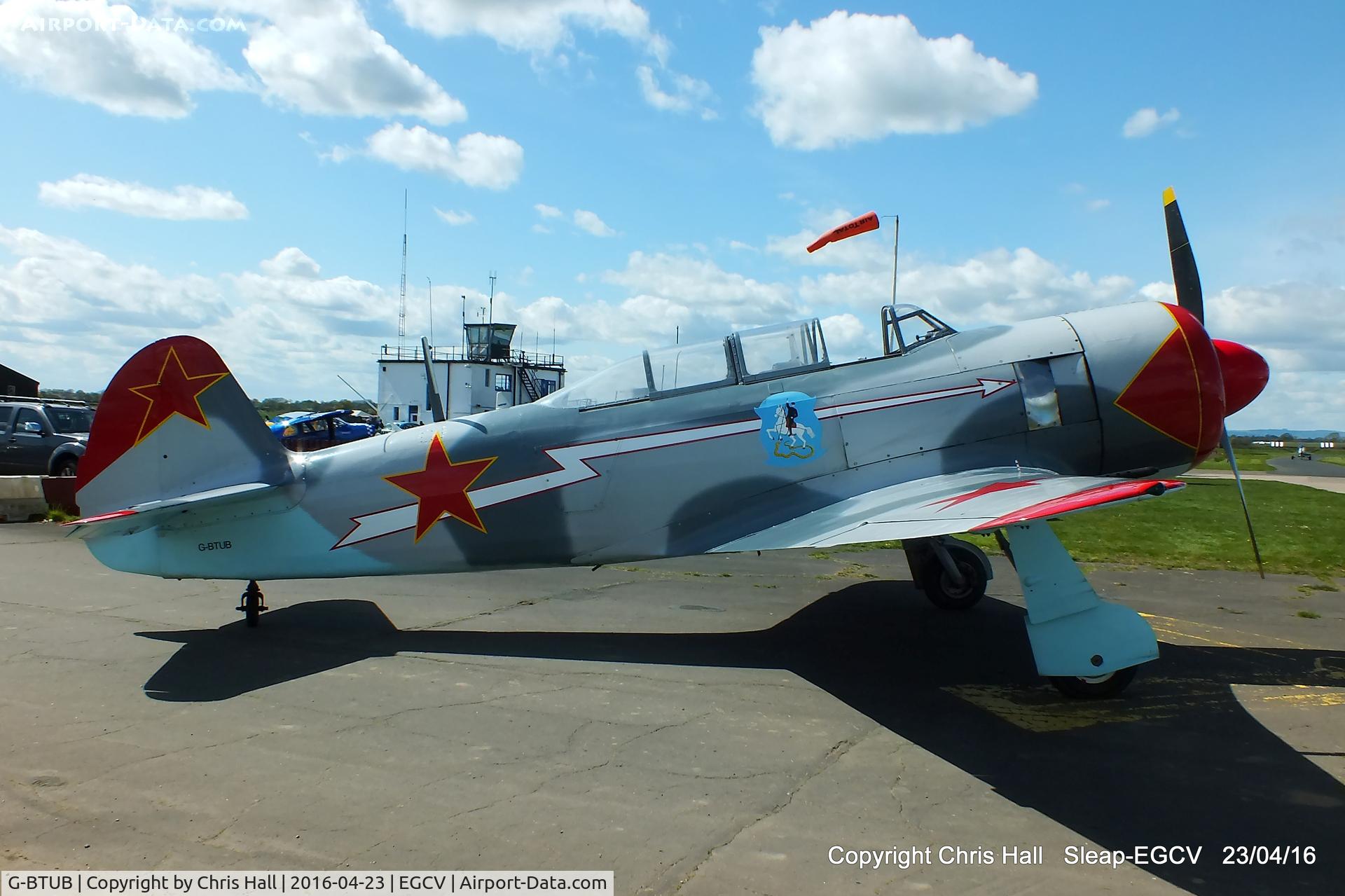 G-BTUB, 1956 Let C-11 (Yak-11) C/N 172623, at Sleap