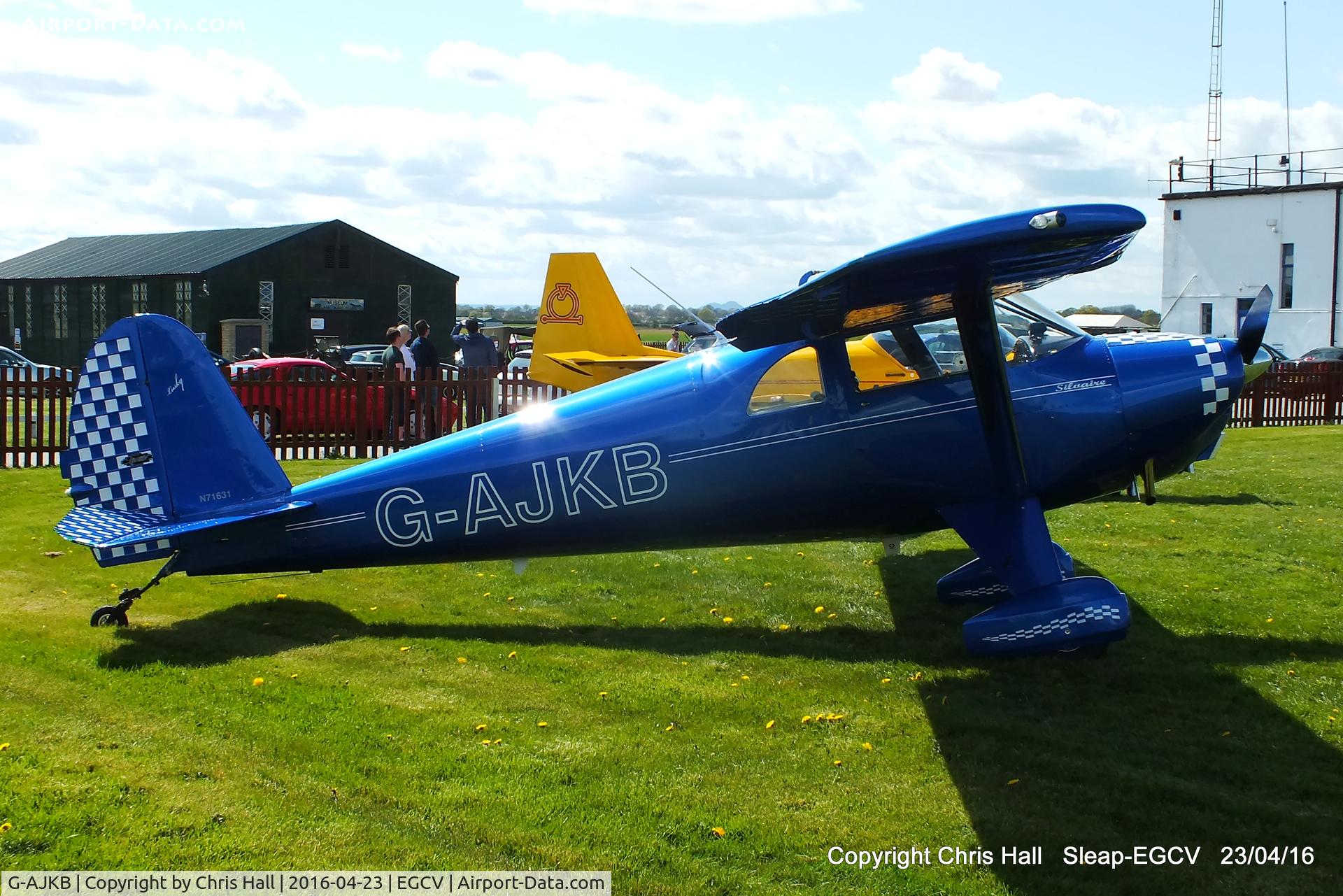 G-AJKB, 1946 Luscombe 8E Silvaire C/N 3058, at Sleap