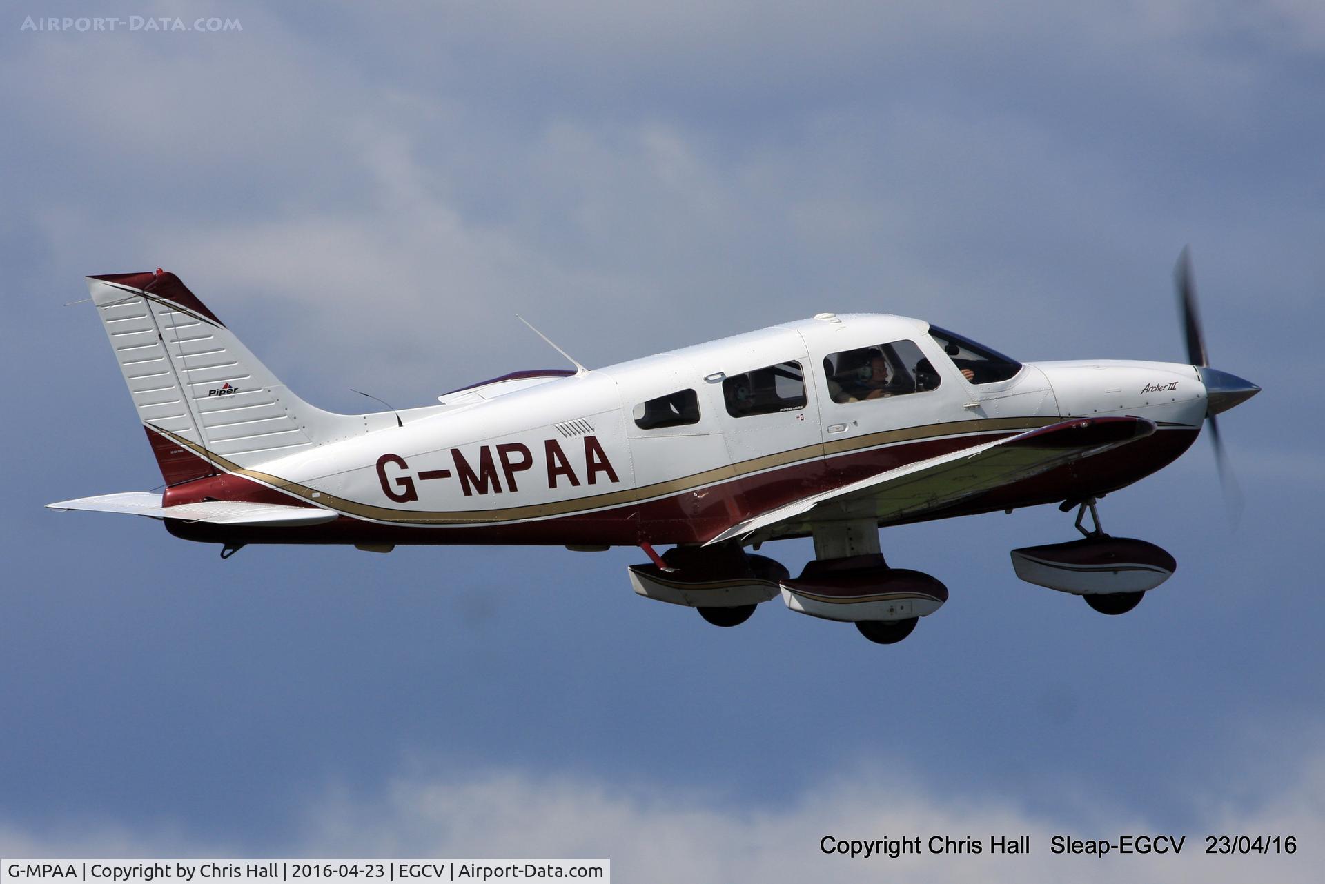 G-MPAA, 2002 Piper PA-28-181 Cherokee Archer III C/N 2843539, at Sleap