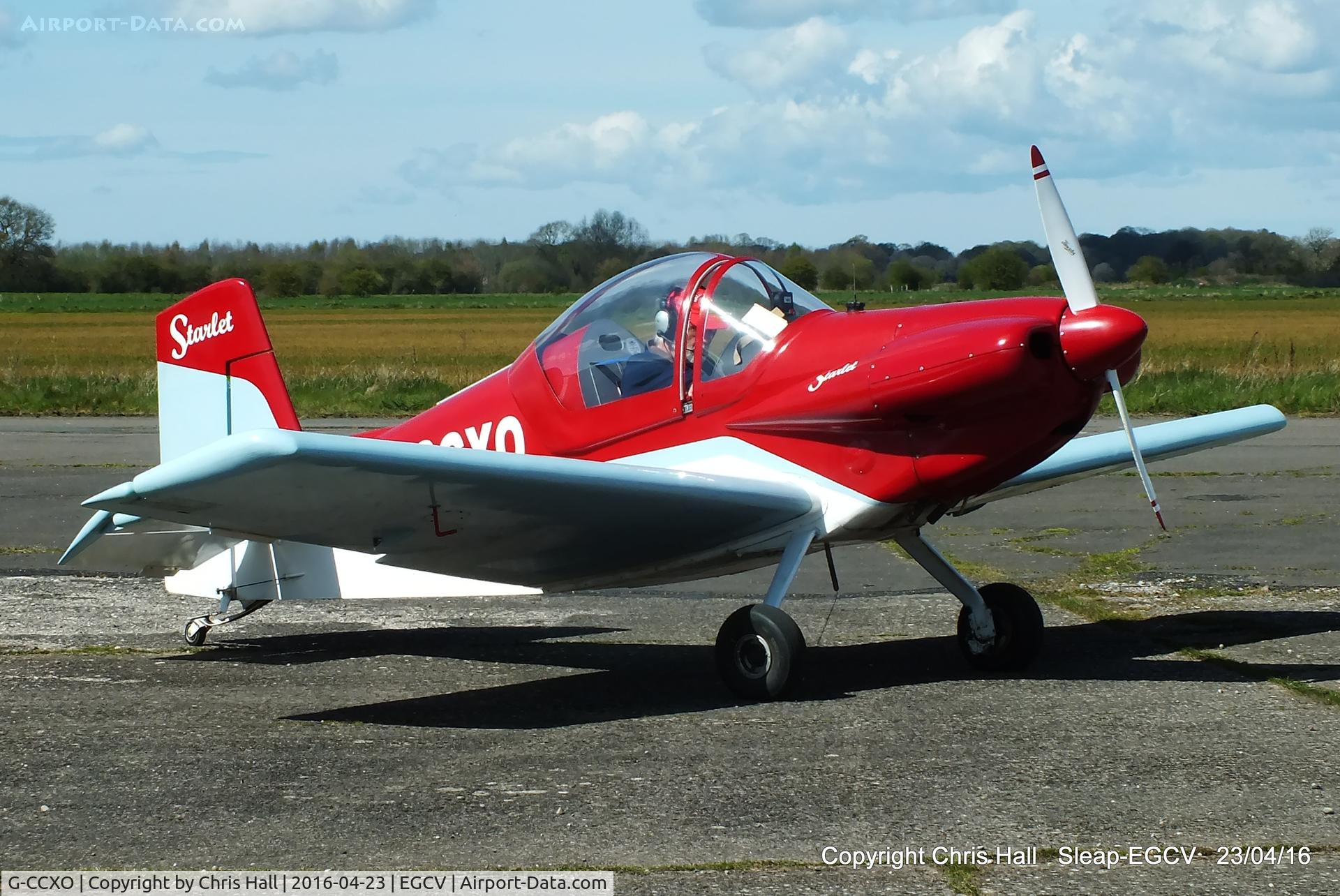 G-CCXO, 2004 Corby CJ-1 Starlet C/N PFA 134-13267, at Sleap