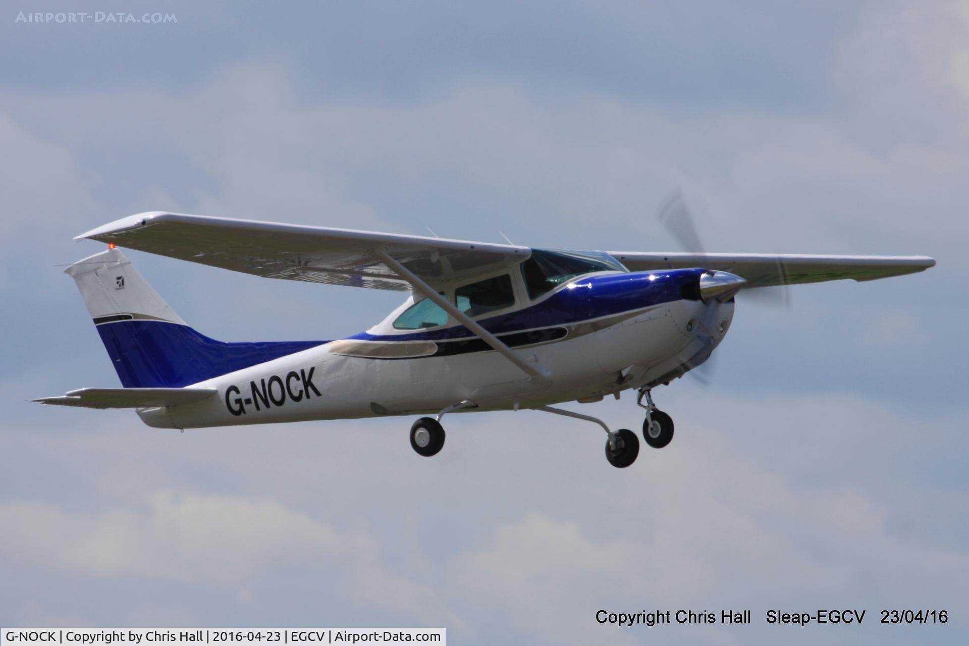 G-NOCK, 1979 Reims FR182 Skylane RG C/N 0036, at Sleap