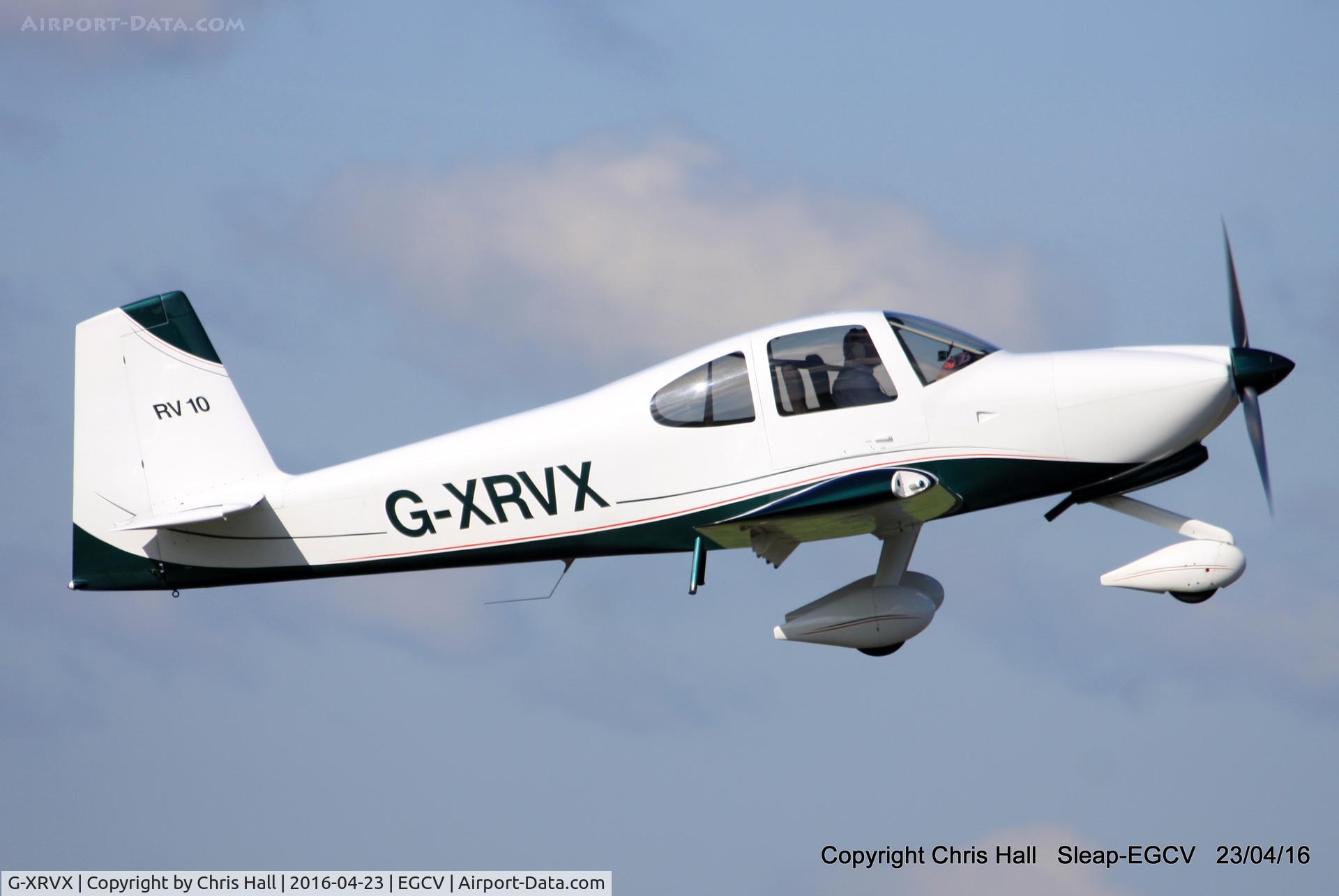 G-XRVX, 2006 Van's RV-10 C/N PFA 339-14592, at Sleap