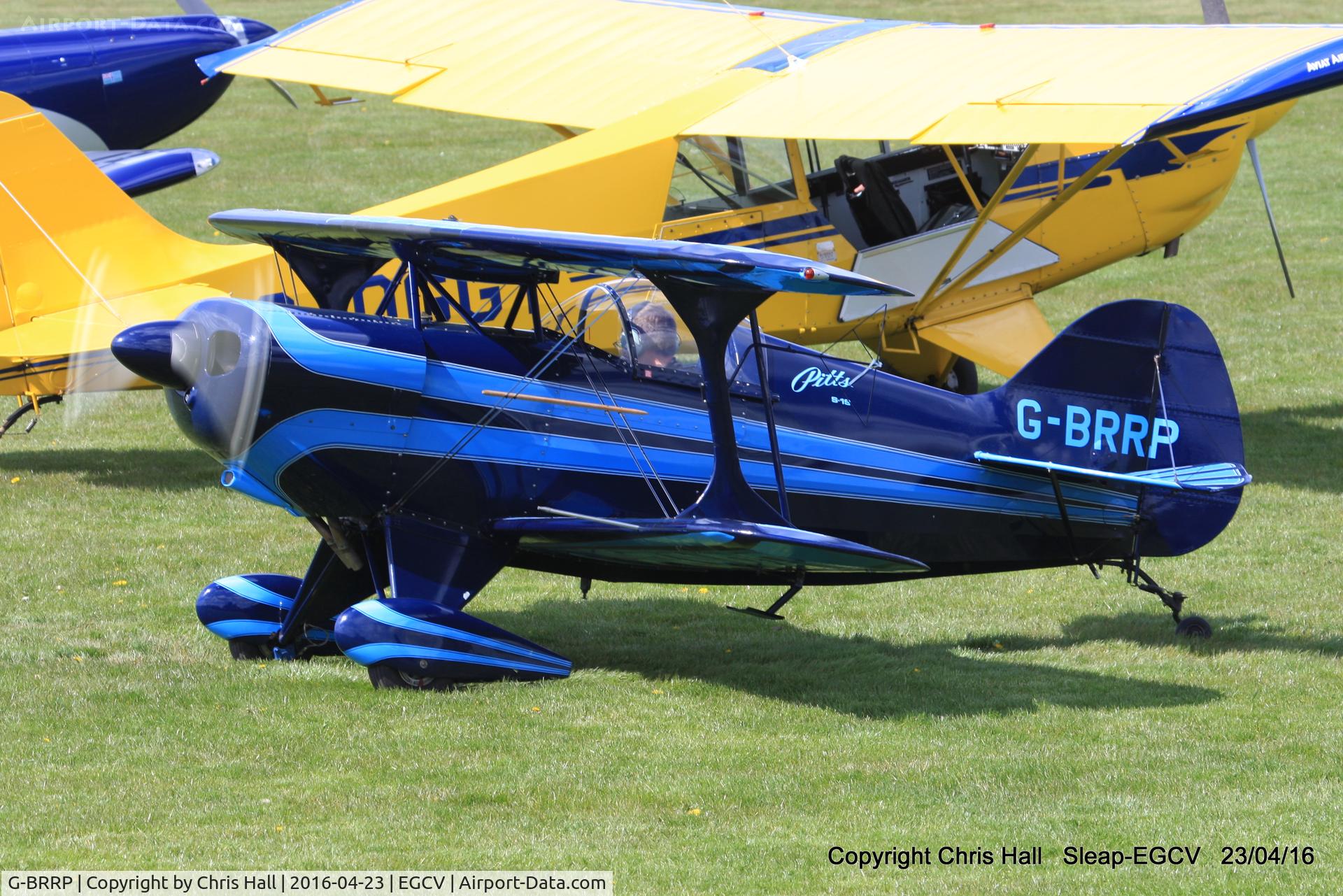 G-BRRP, 1980 Pitts S-1S Special C/N 7-0332, at Sleap