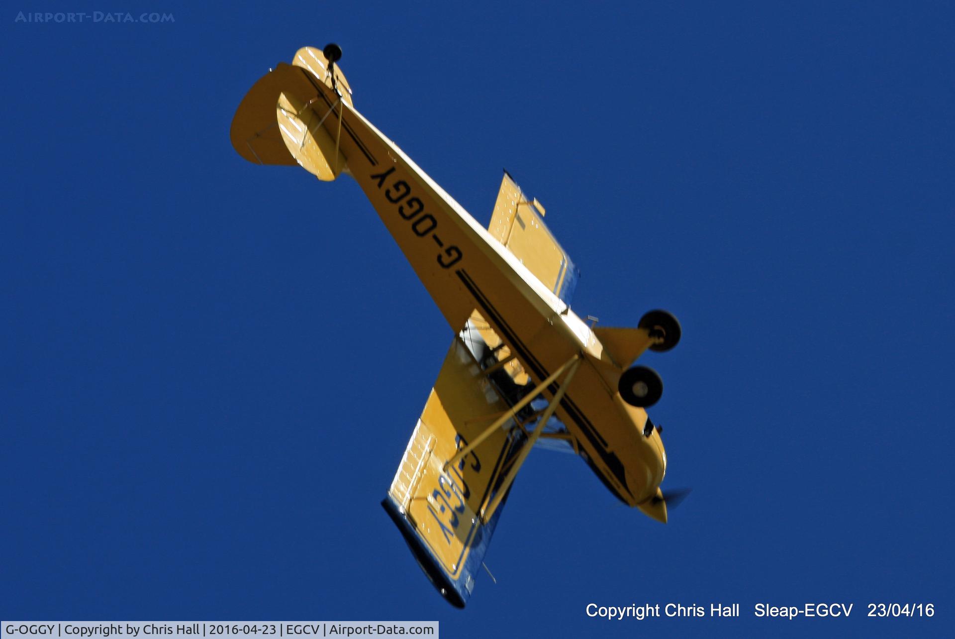 G-OGGY, 2004 Aviat A-1B Husky C/N NF0005, at Sleap