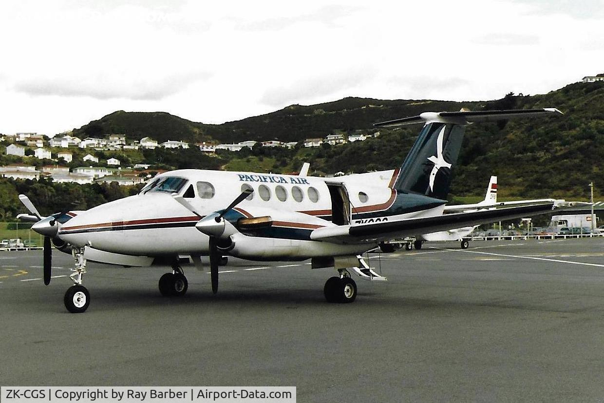 ZK-CGS, 1988 Beech 200 Super King Air Catpass C/N BB-301, Beech 200 Super King Air [BB-301] (Place & Date @ 1987 Unknown)~ZK