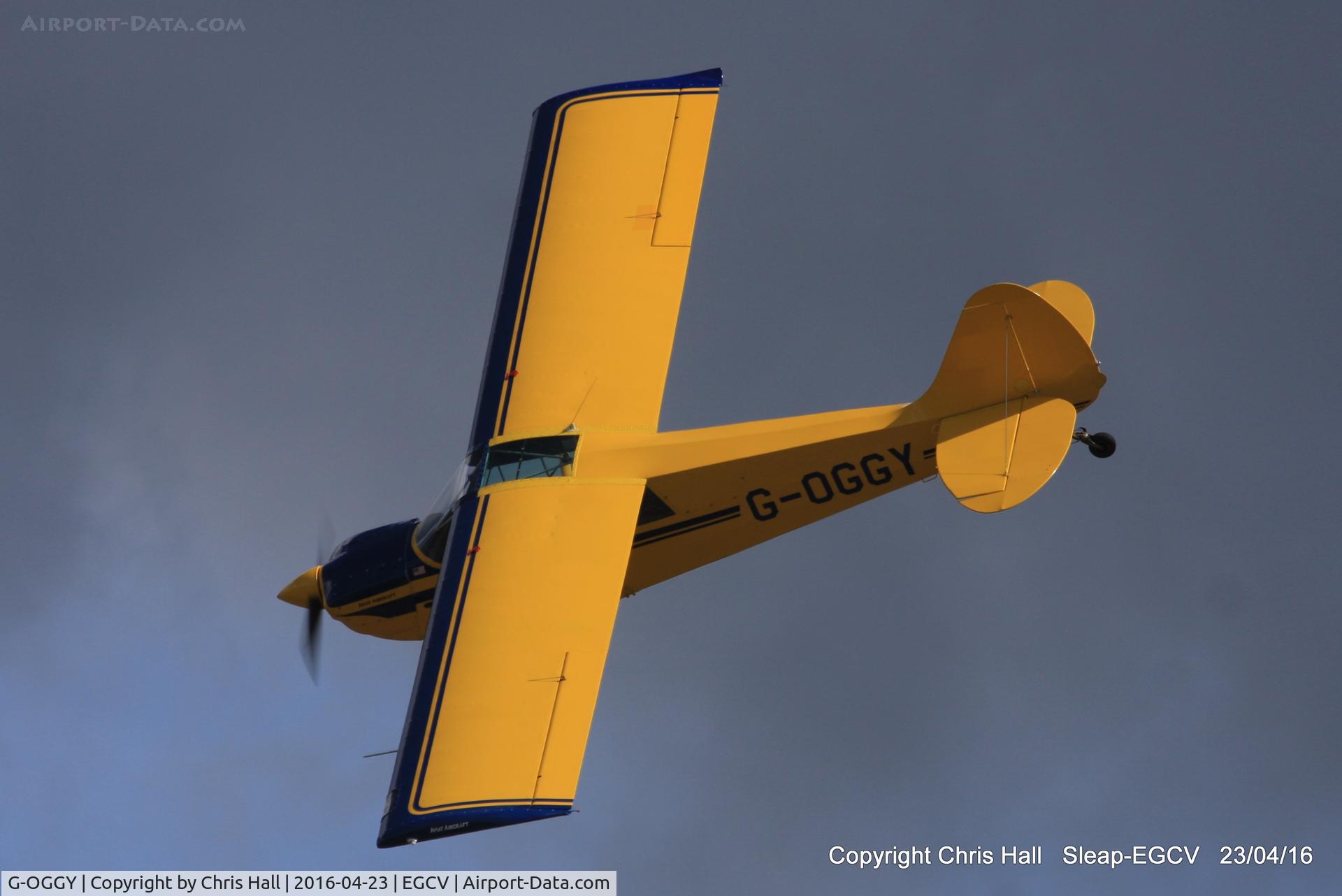 G-OGGY, 2004 Aviat A-1B Husky C/N NF0005, at Sleap