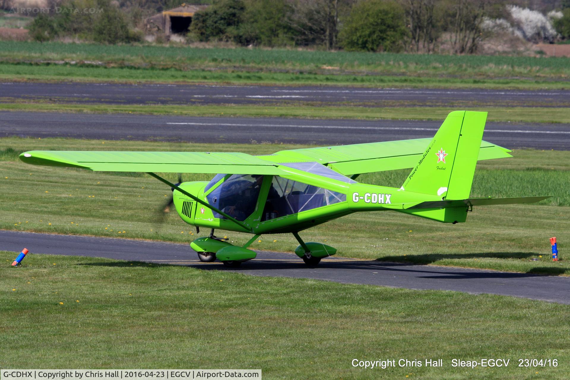 G-CDHX, 2005 Aeroprakt A-22 Foxbat C/N PFA 317-14297, at Sleap