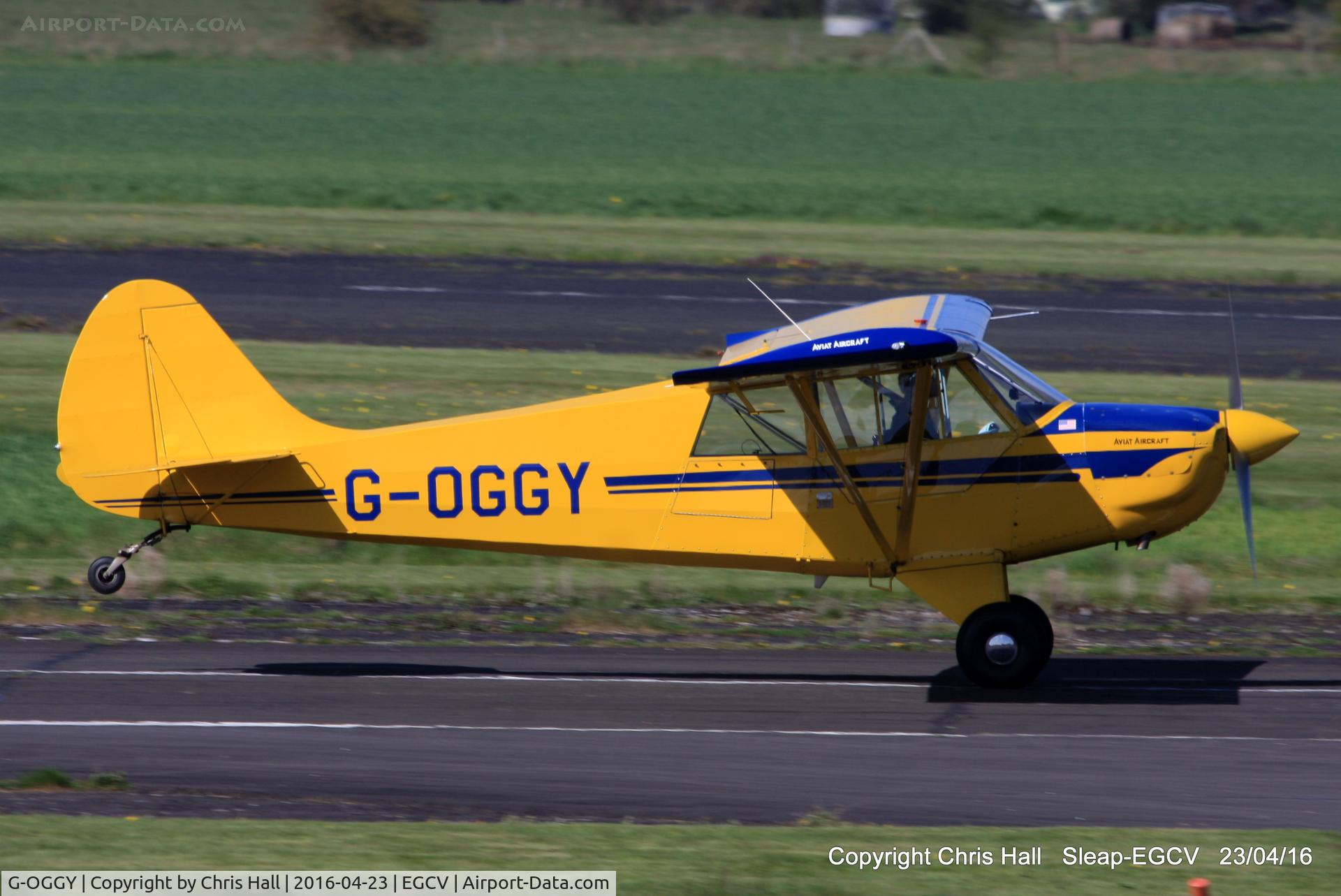 G-OGGY, 2004 Aviat A-1B Husky C/N NF0005, at Sleap