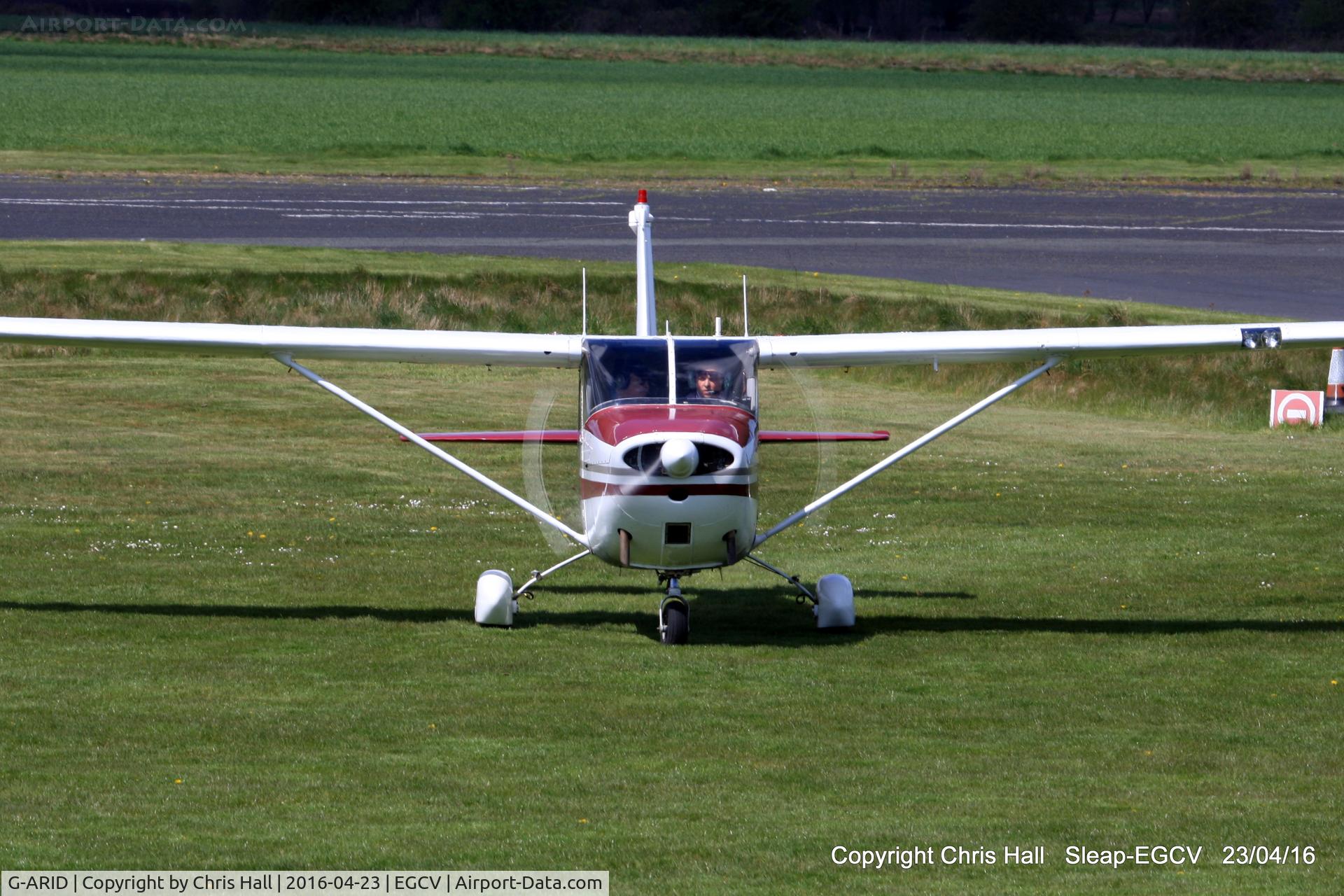 G-ARID, 1960 Cessna 172B C/N 17248209, at Sleap