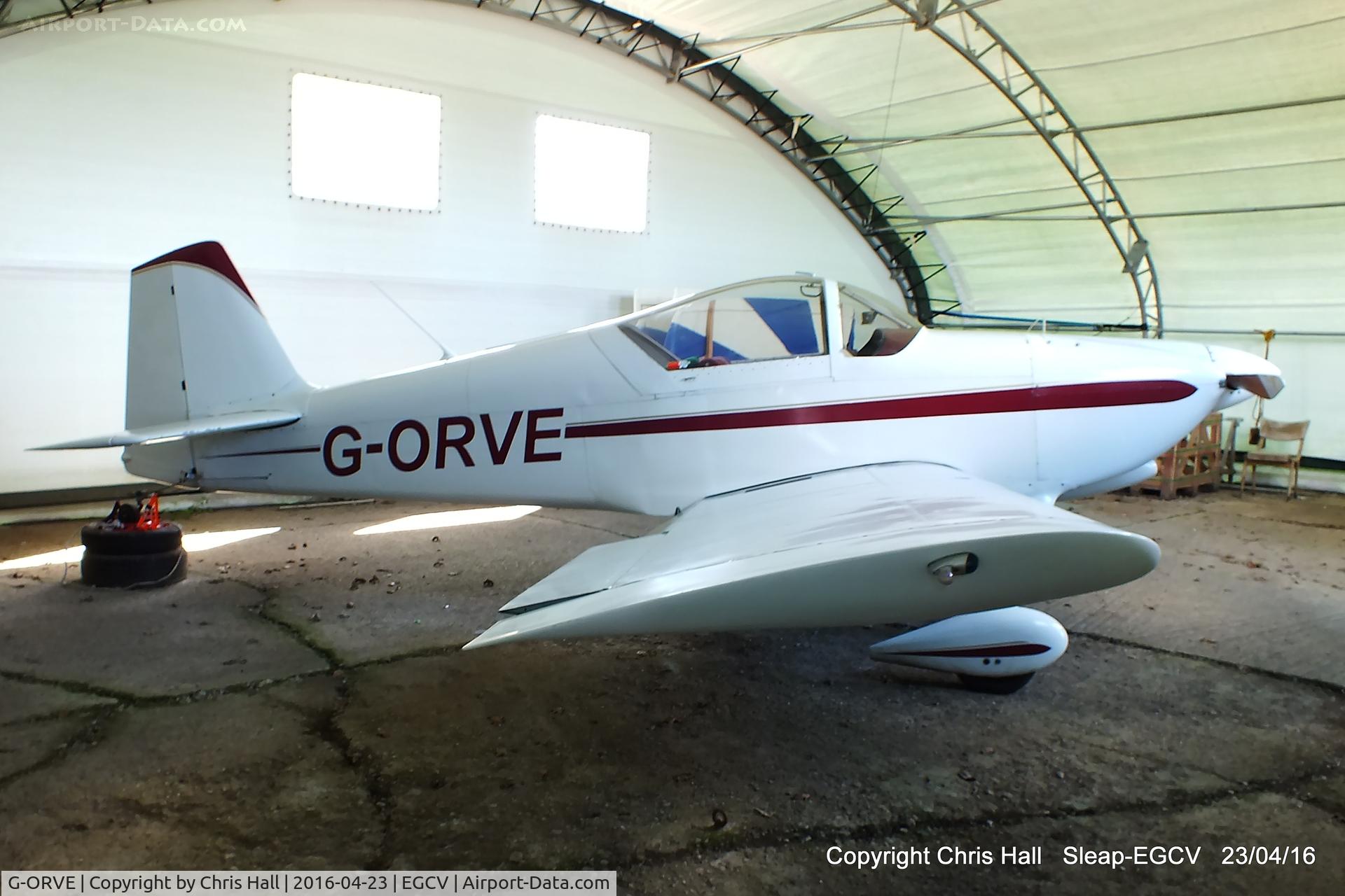 G-ORVE, 1994 Vans RV-6 C/N 21710, at Sleap