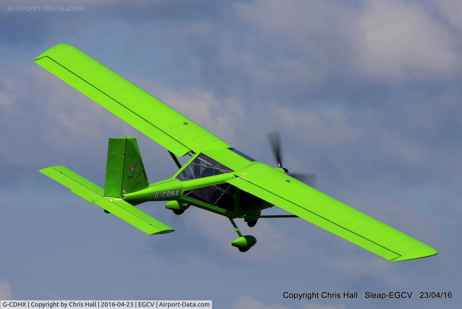 G-CDHX, 2005 Aeroprakt A-22 Foxbat C/N PFA 317-14297, at Sleap