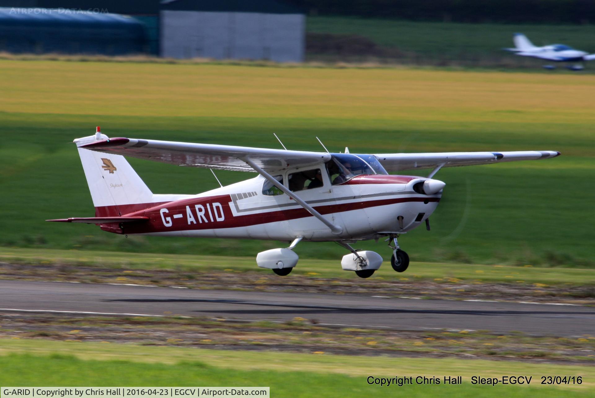 G-ARID, 1960 Cessna 172B C/N 17248209, at Sleap