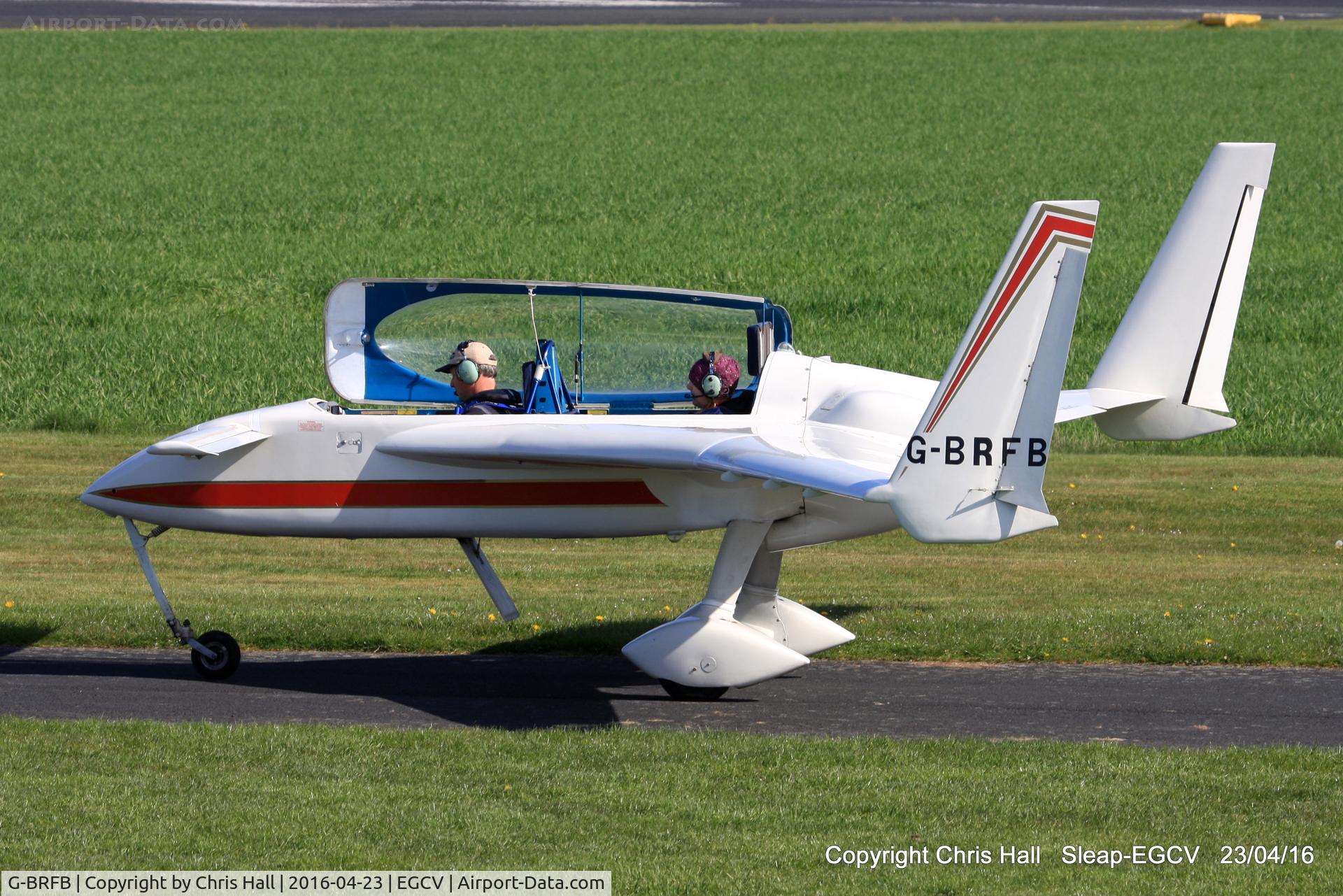 G-BRFB, 1989 Rutan Long-EZ C/N PFA 074A-10646, at Sleap