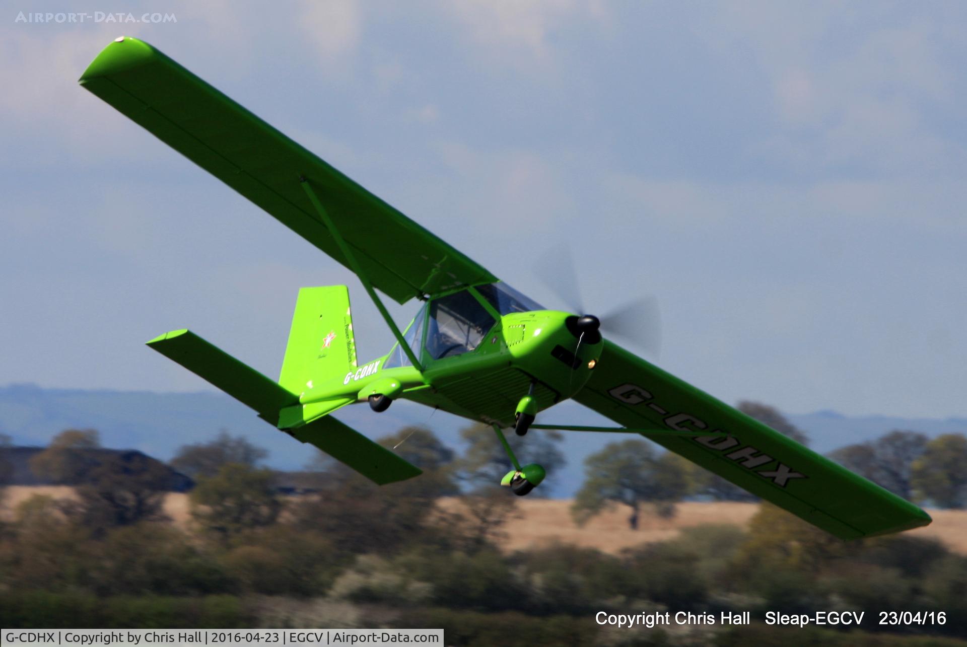 G-CDHX, 2005 Aeroprakt A-22 Foxbat C/N PFA 317-14297, at Sleap