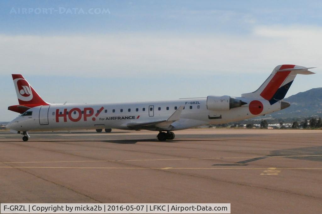 F-GRZL, 2006 Bombardier CRJ-700 (CL-600-2C10) Regional Jet C/N 10245, Parked