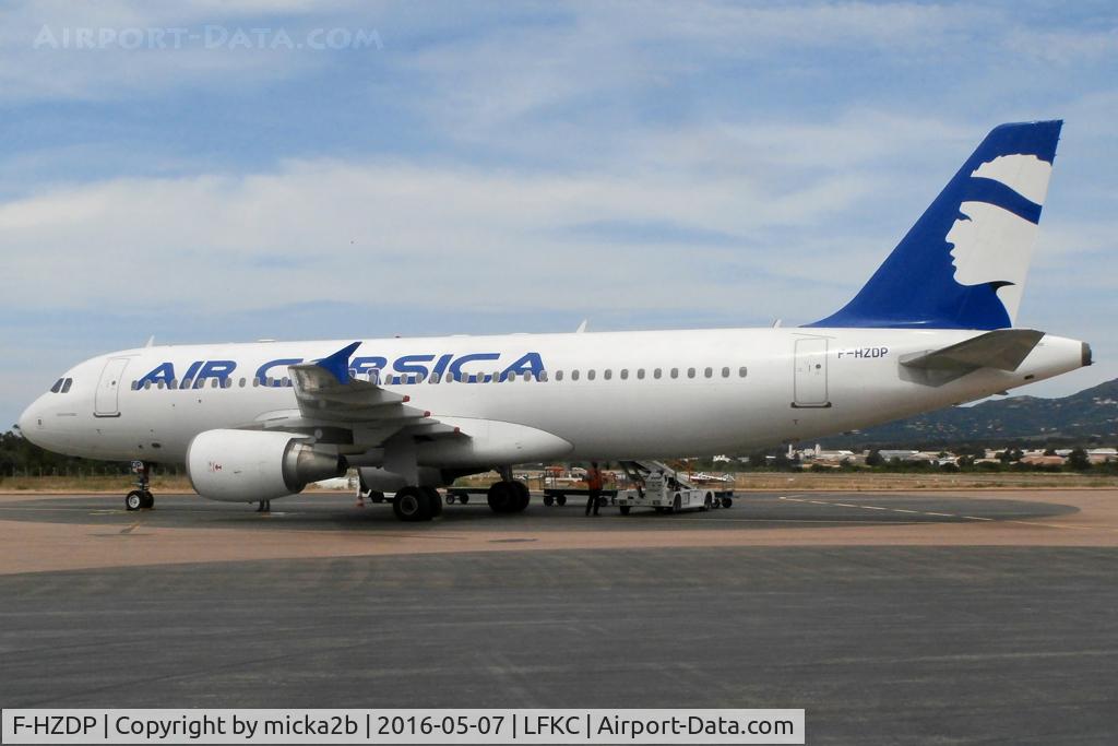 F-HZDP, 2007 Airbus A320-214 C/N 3325, Parked