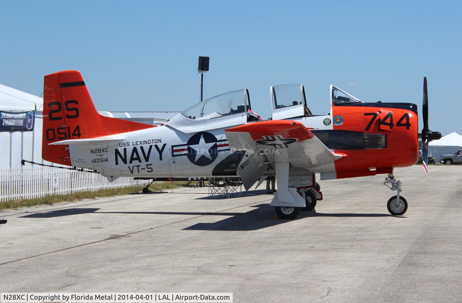 N28XC, 1954 North American T-28C Trojan C/N 226-91 (140514), T-28C Trojan