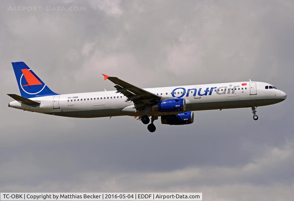 TC-OBK, 1998 Airbus A321-231 C/N 792, TC-OBK