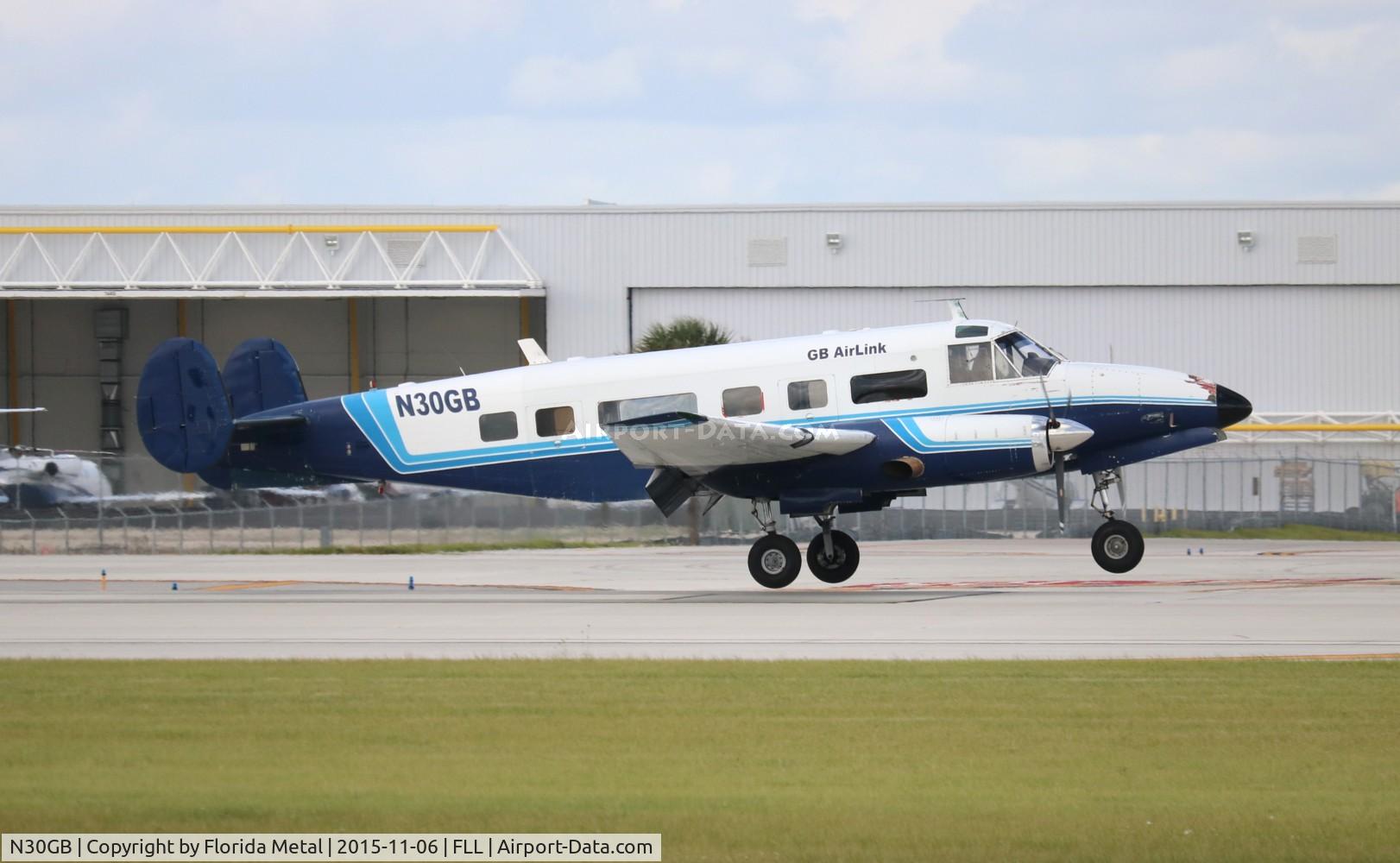 N30GB, 1964 Beech H-18 Tri-Gear C/N BA-688, Beech H18