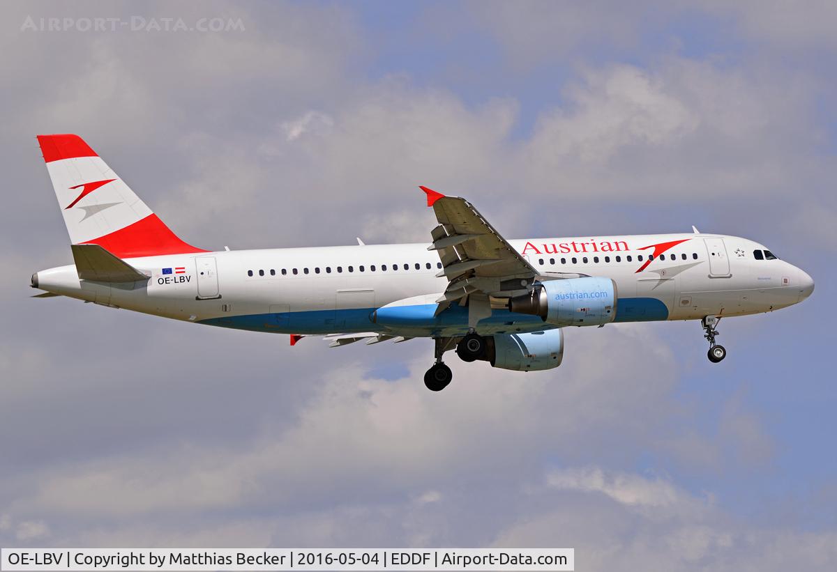 OE-LBV, 2000 Airbus A320-214 C/N 1385, OE-LBV