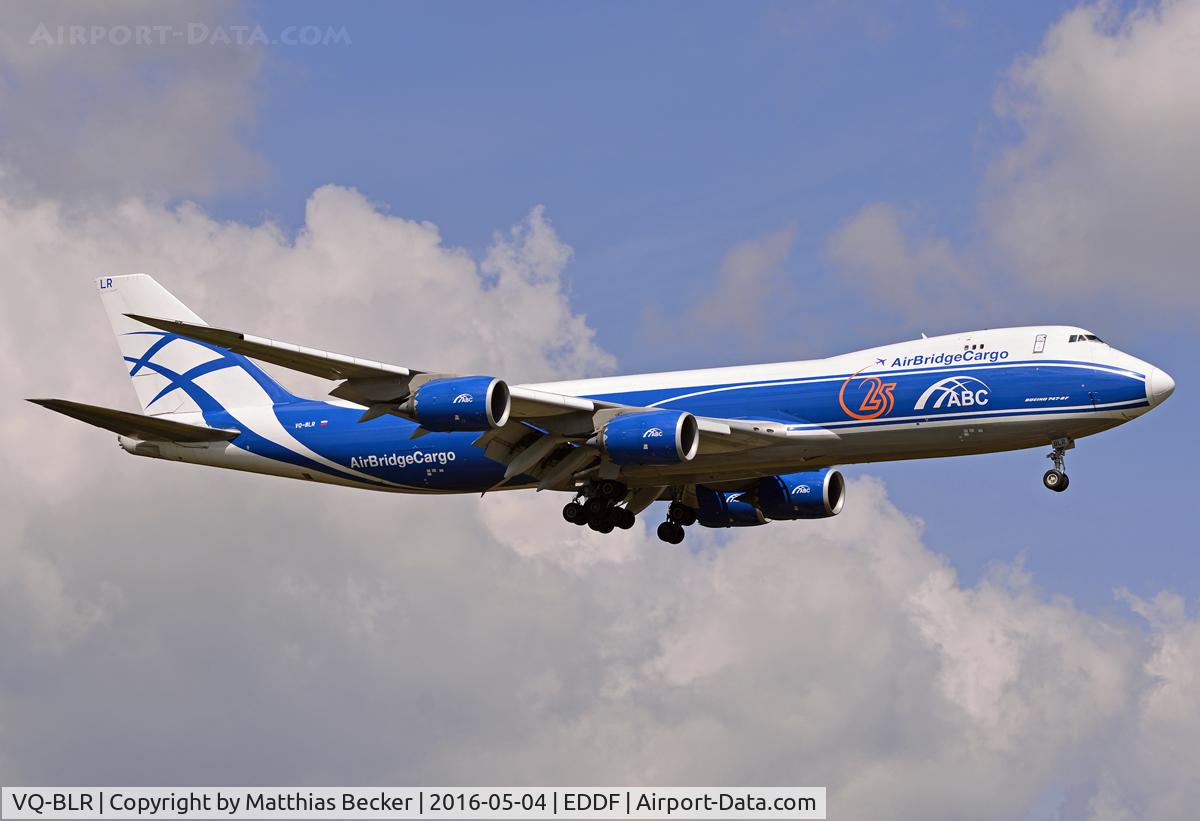 VQ-BLR, 2012 Boeing 747-8HVF C/N 37668, VQ-BLR