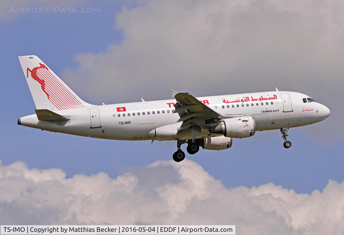 TS-IMO, 2001 Airbus A319-114 C/N 1479, TS-IMO