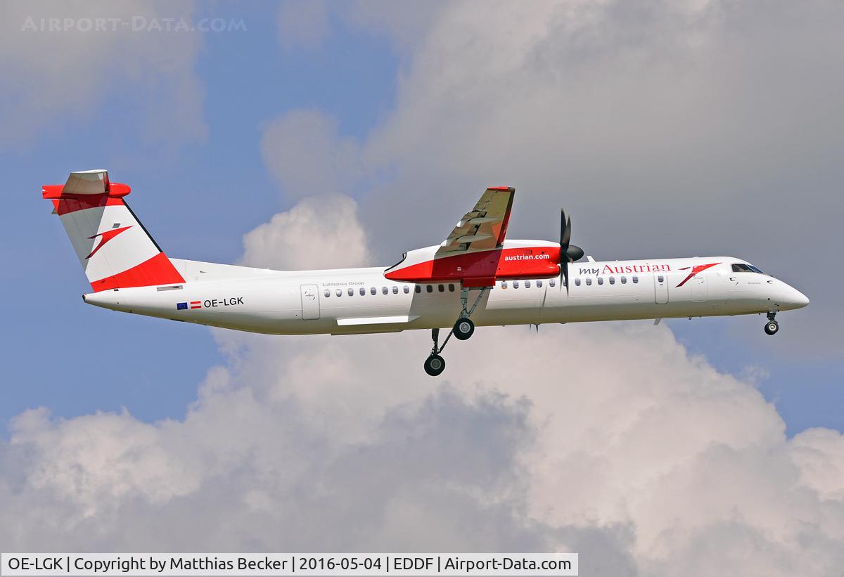 OE-LGK, 2009 De Havilland Canada DHC-8-402Q Dash 8 C/N 4280, OE-LGK