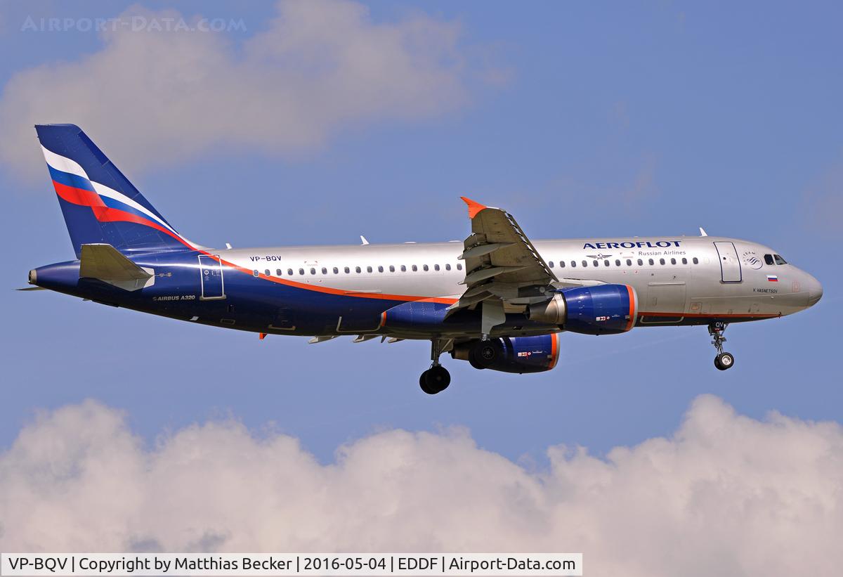 VP-BQV, 2006 Airbus A320-214 C/N 2920, VP-BQV