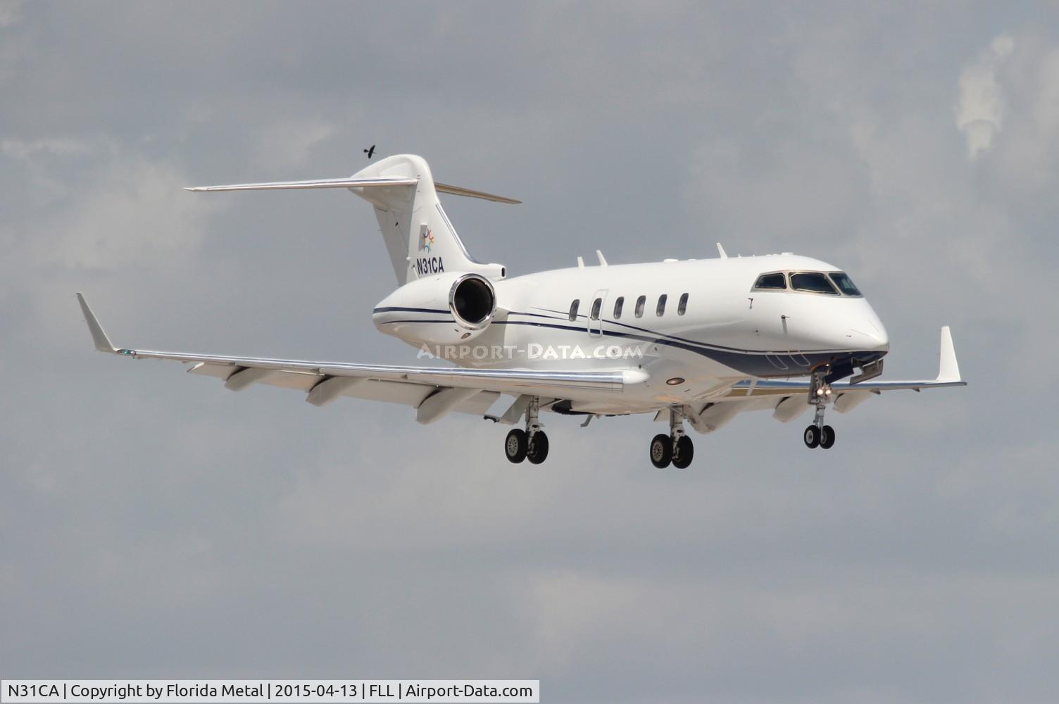 N31CA, 2004 Bombardier Challenger 300 (BD-100-1A10) C/N 20021, Challenger 300