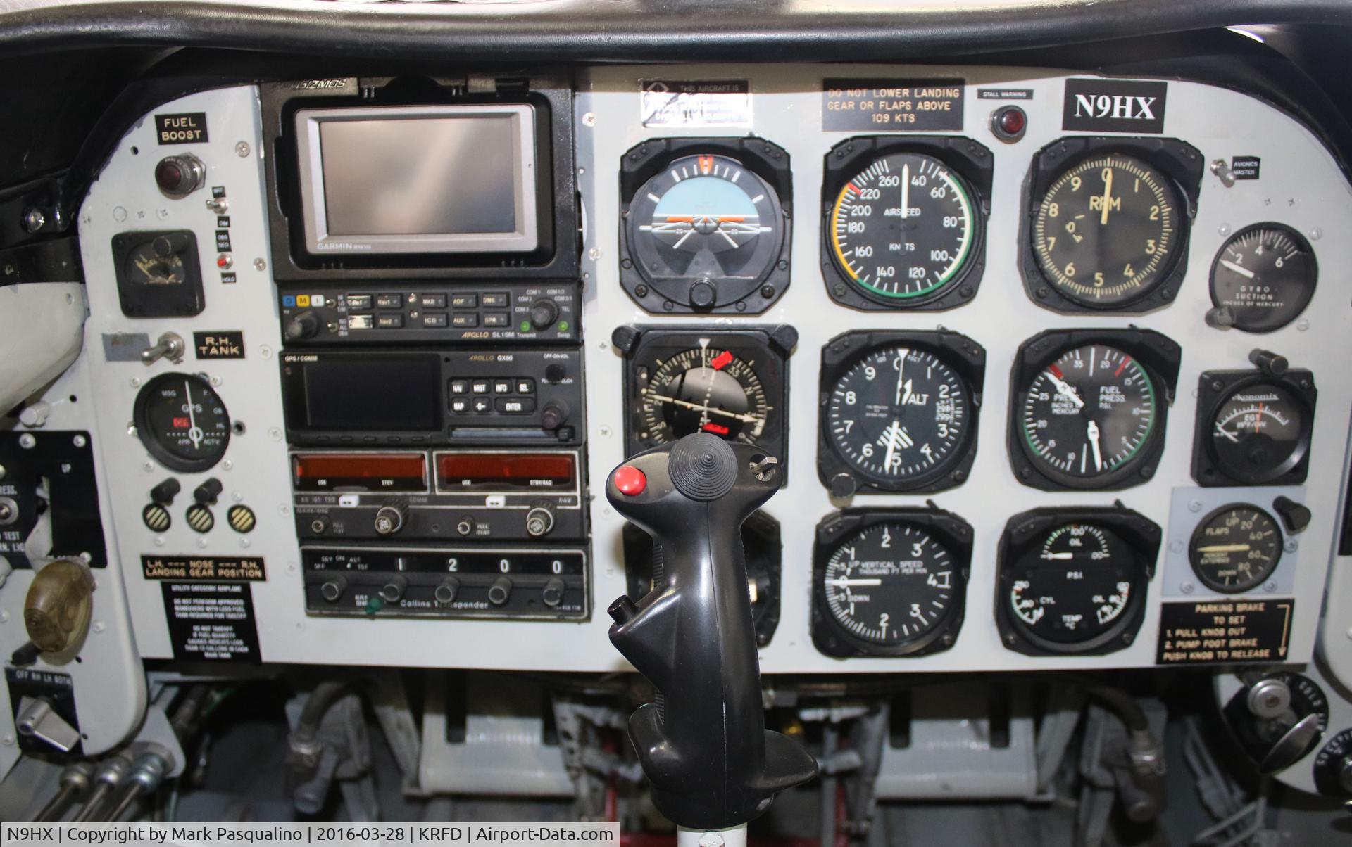N9HX, 1955 Beech D-45 (T-34B) Mentor C/N BG-167, Beech T-34B