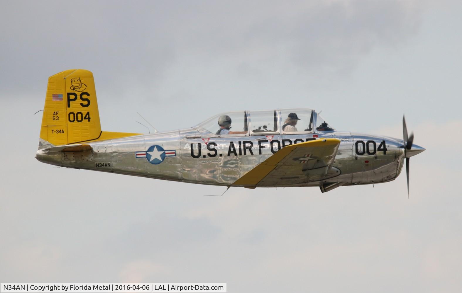 N34AN, 1954 Beech T34 Mentor C/N CG-4, T-34 Mentor