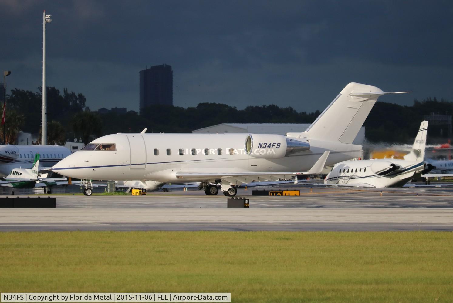 N34FS, 1996 Bombardier Challenger 604 (CL-600-2B16) C/N 5307, Challenger 604