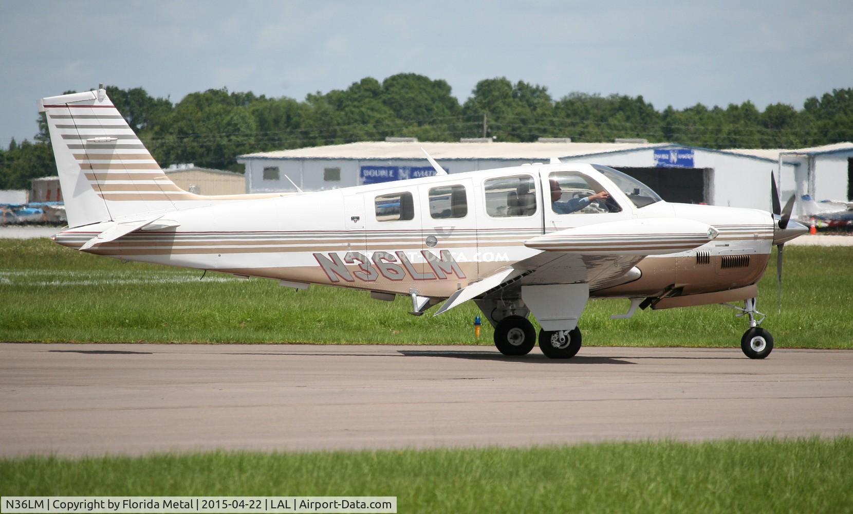 N36LM, 1980 Beech A36TC Bonanza 36 C/N EA-67, Beech A36TC