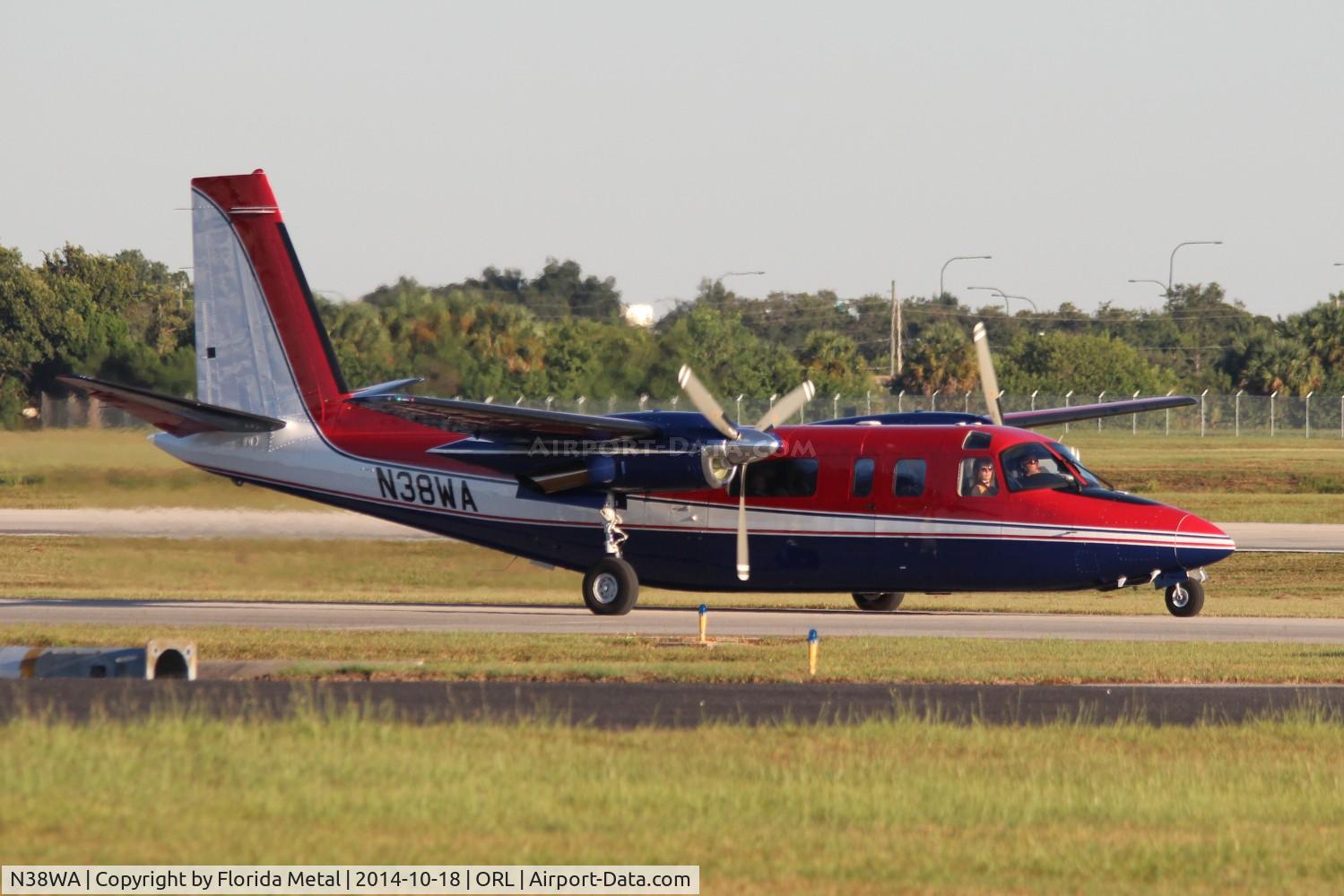 N38WA, 1974 Rockwell International 690A Turbo Commander C/N 11169, Rockwell 690A