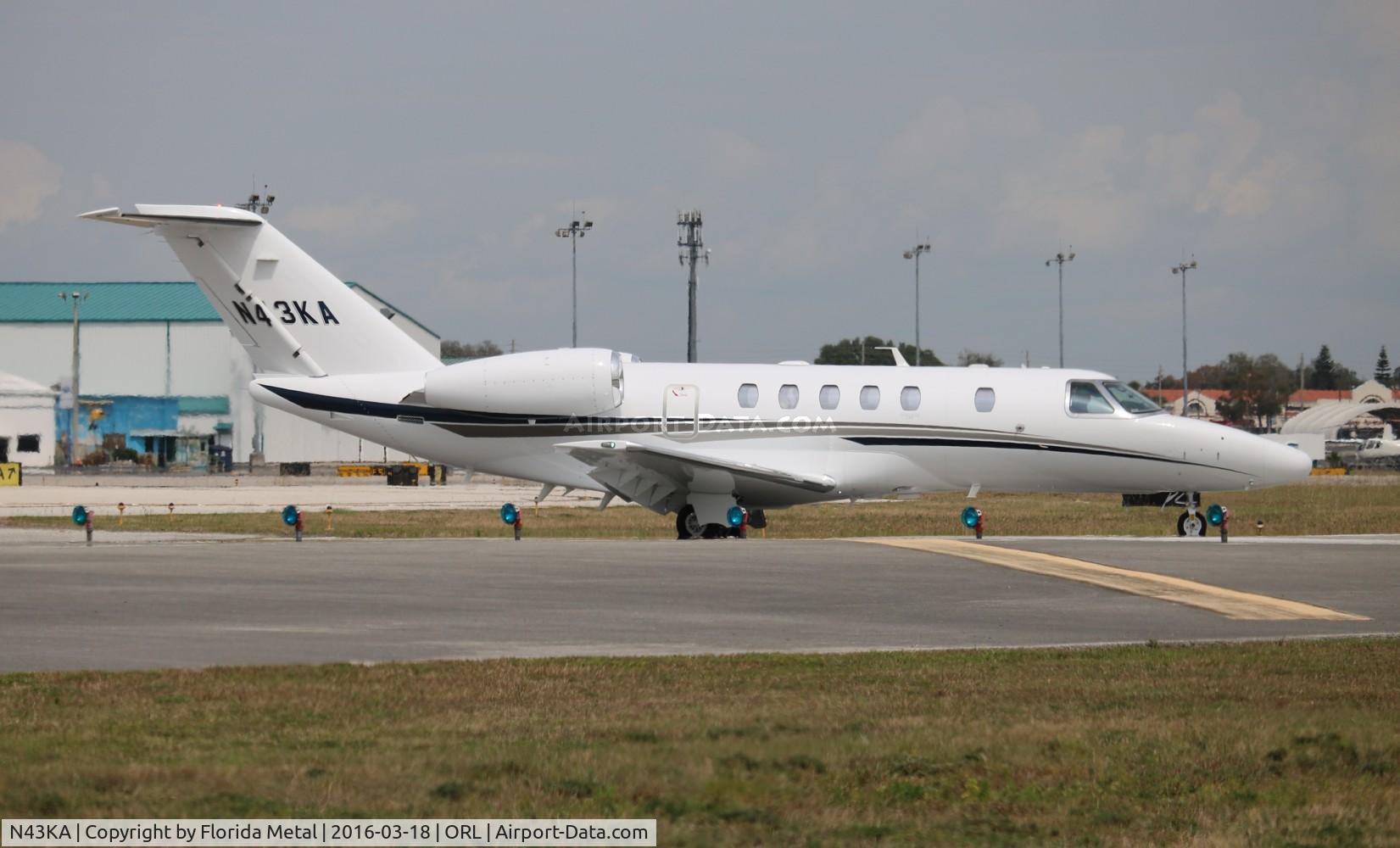N43KA, 2013 Cessna 525C CitationJet CJ4 C/N 525C-0123, Citation CJ4