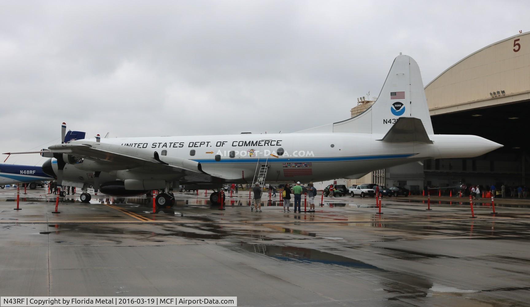 N43RF, Lockheed WP-3D Orion C/N 285A-5633, NOAA WP-3D