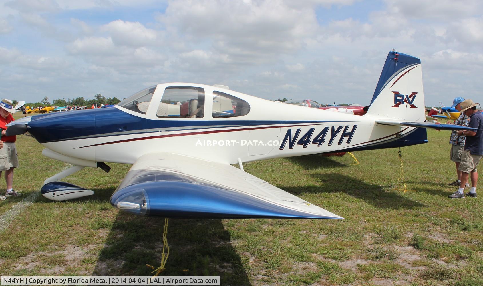 N44YH, Vans RV-10 C/N 40617, Vans RV-10