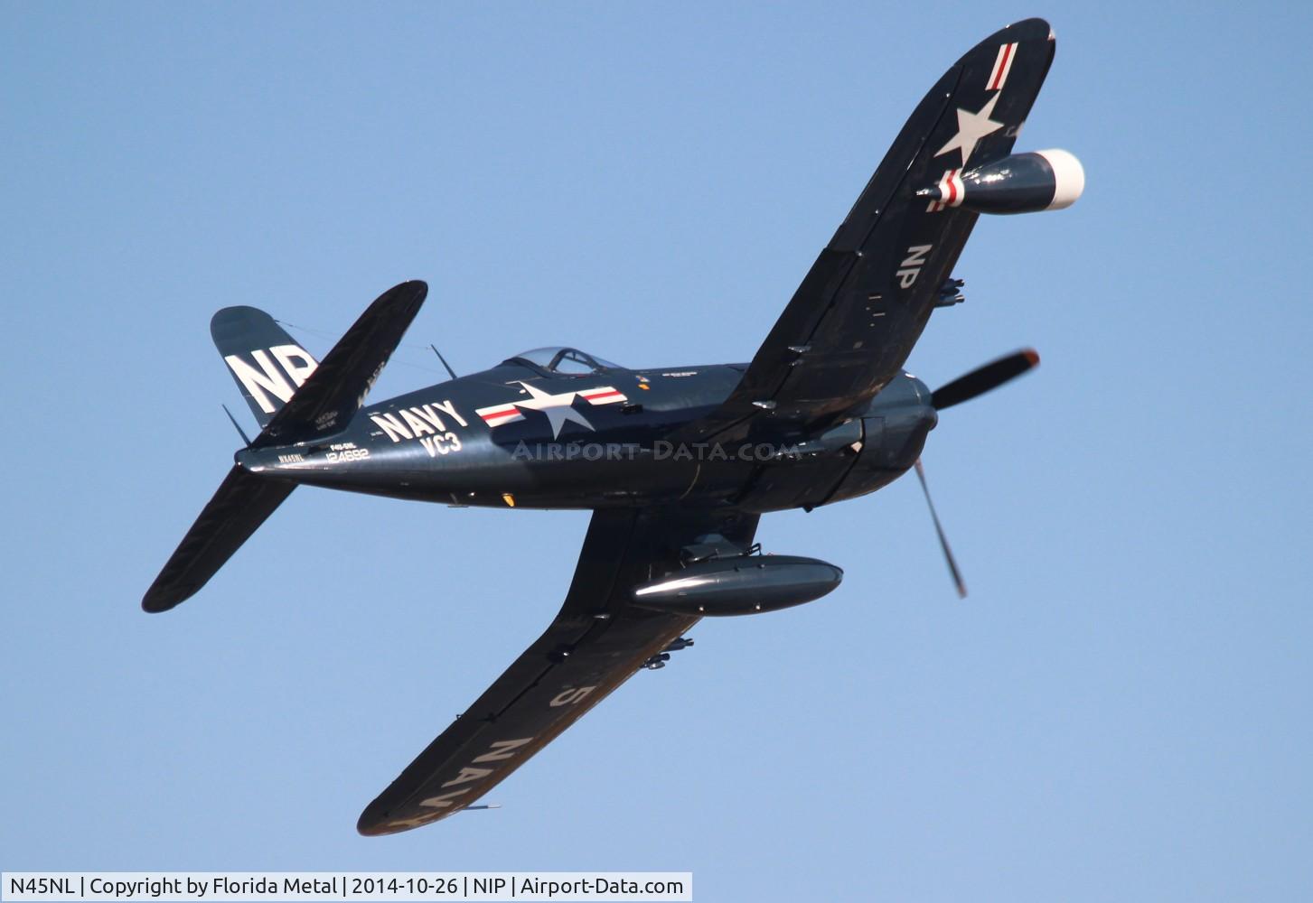 N45NL, 1951 Vought F4U-5NL Corsair C/N 124692, F4U Corsair