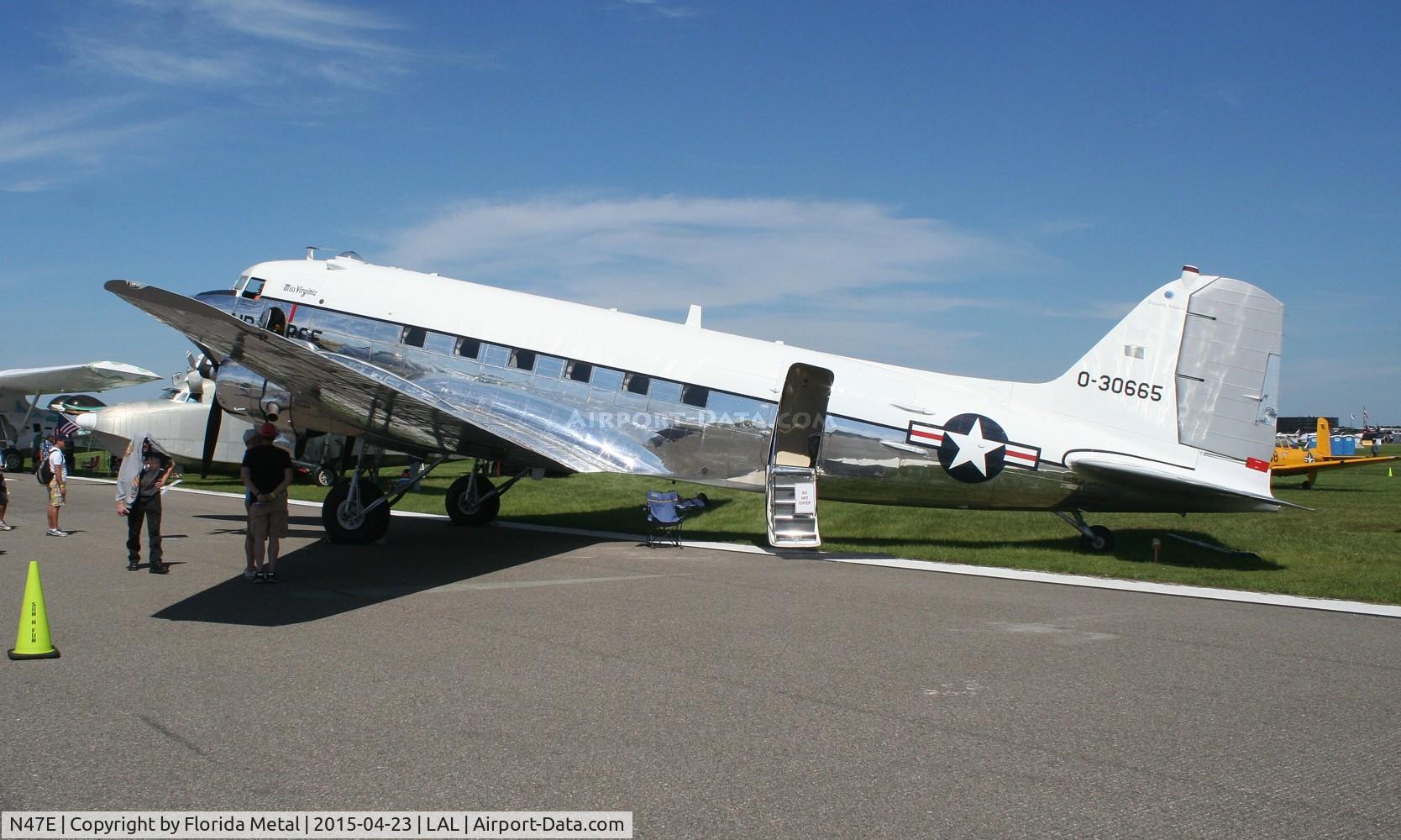 N47E, 1943 Douglas DC-3C (C-47A-60-DL) C/N 13816, Miss Virginia C-47