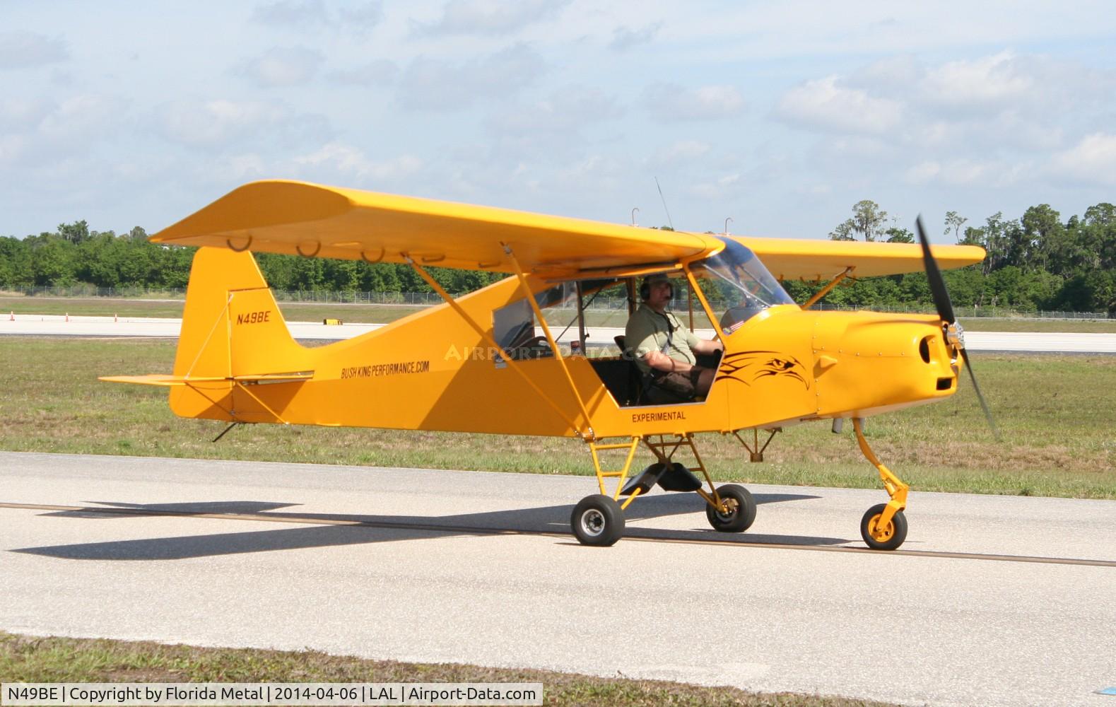 N49BE, Chris J Visagie Bush Eagle C/N BE0001, Bush Eagle
