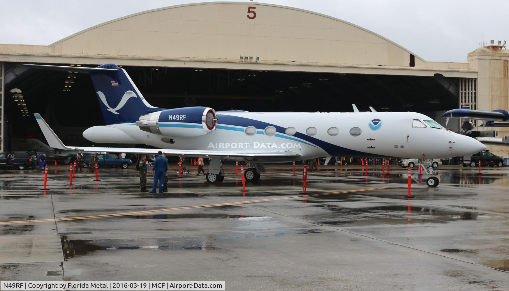 N49RF, 1994 Gulfstream Aerospace Gulfstream IV C/N 1246, Gonzo NOAA G-IV